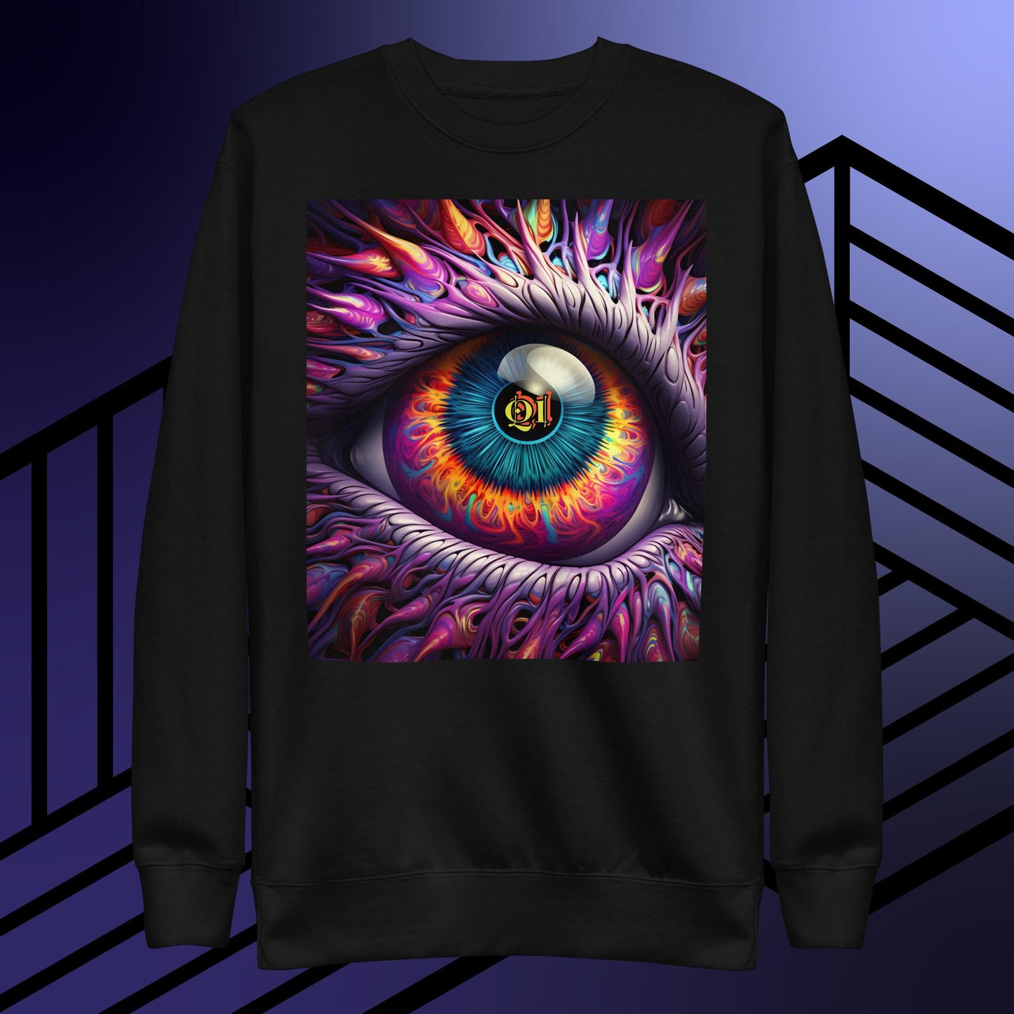 Fractal Vision Unisex Premium Sweatshirt
