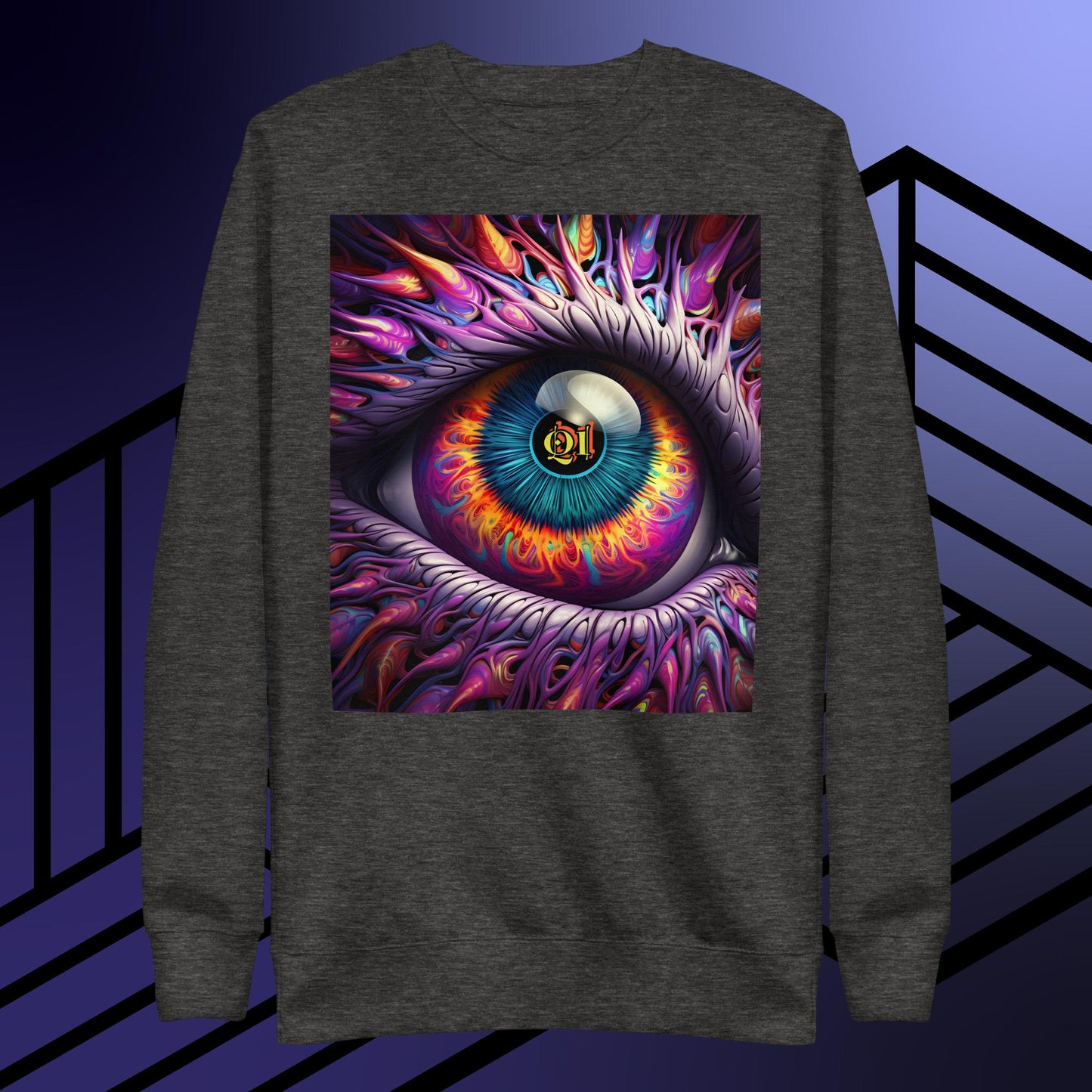 Fractal Vision Unisex Premium Sweatshirt