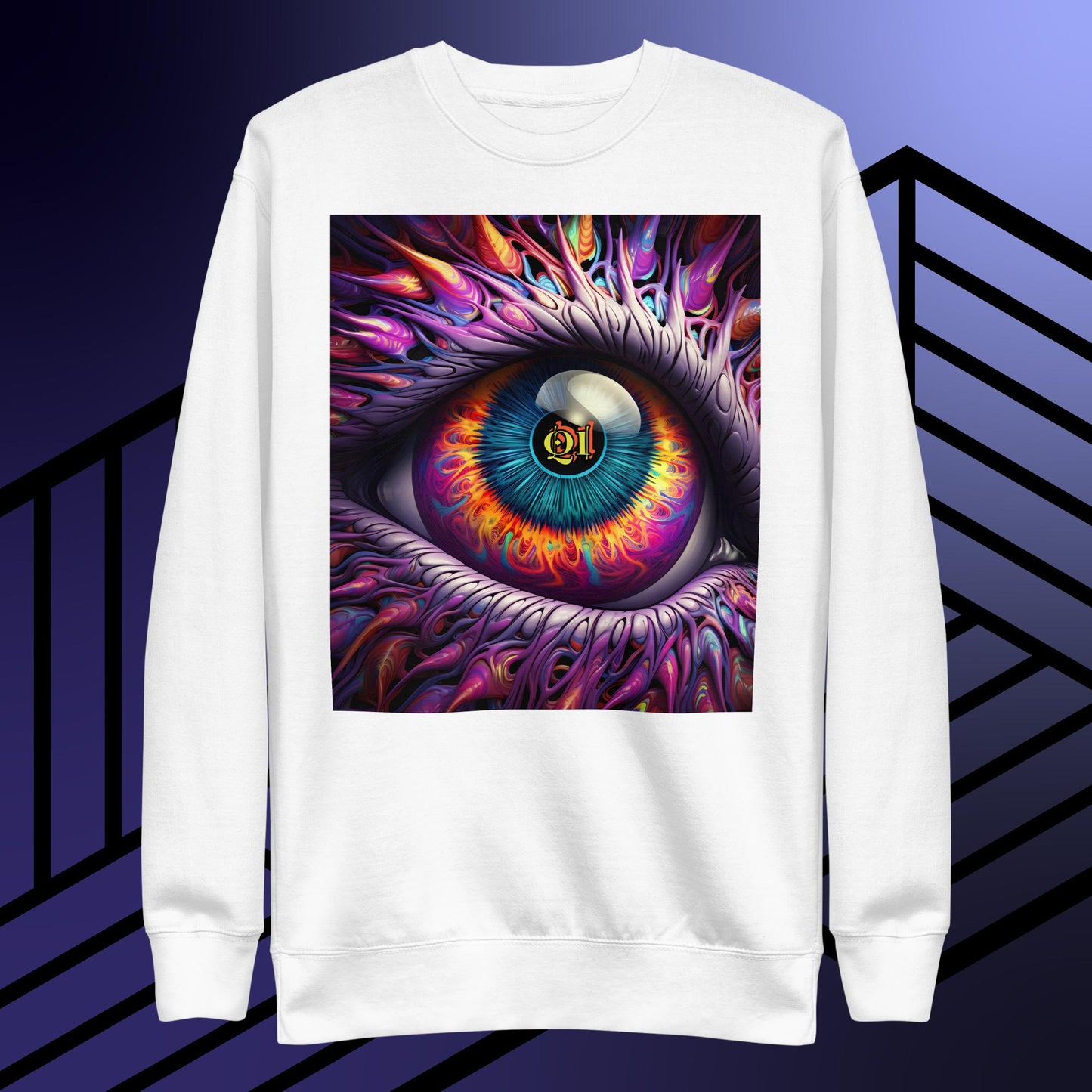 Fractal Vision Unisex Premium Sweatshirt