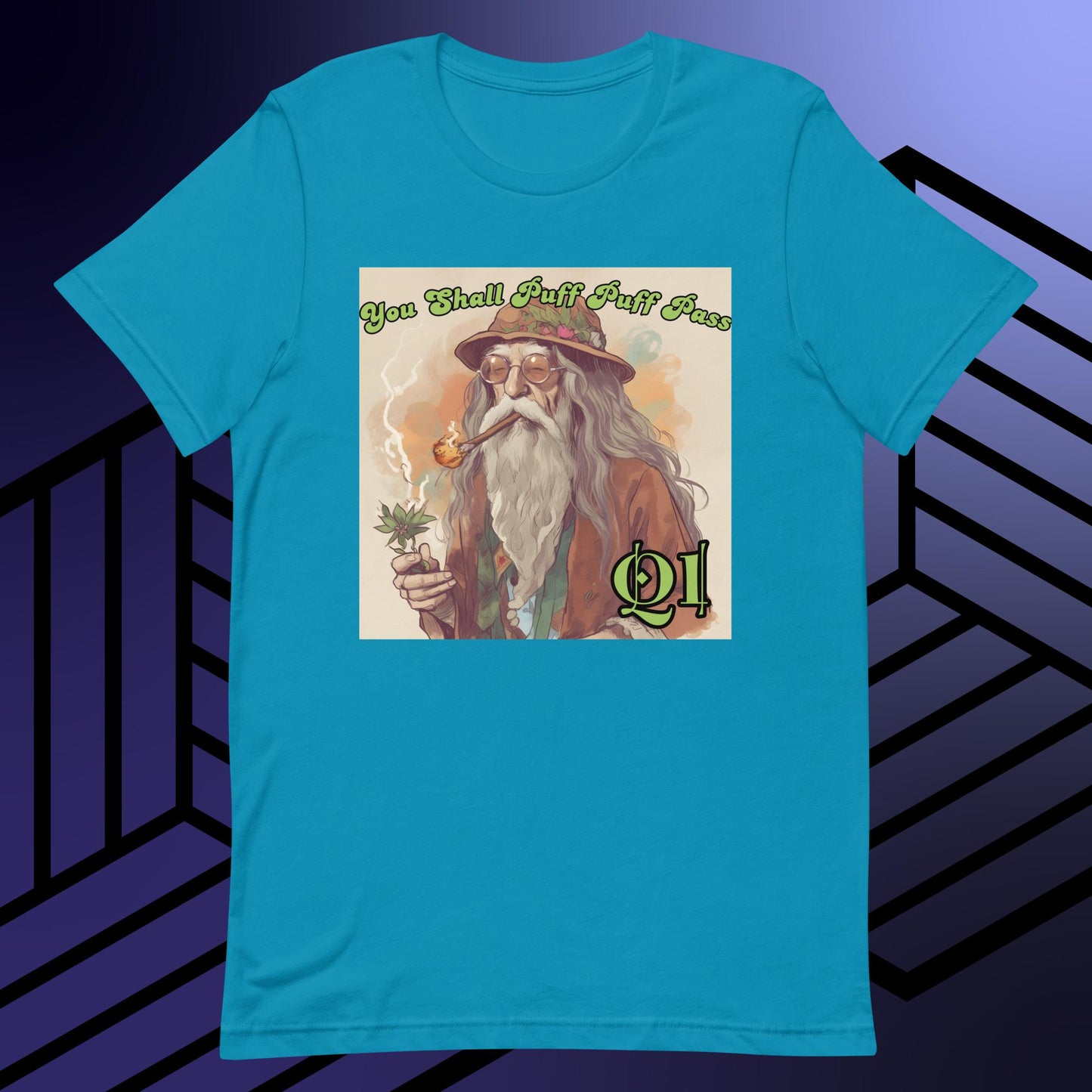 "Canndalf" You Shall Puff Puff Pass Unisex t-shirt