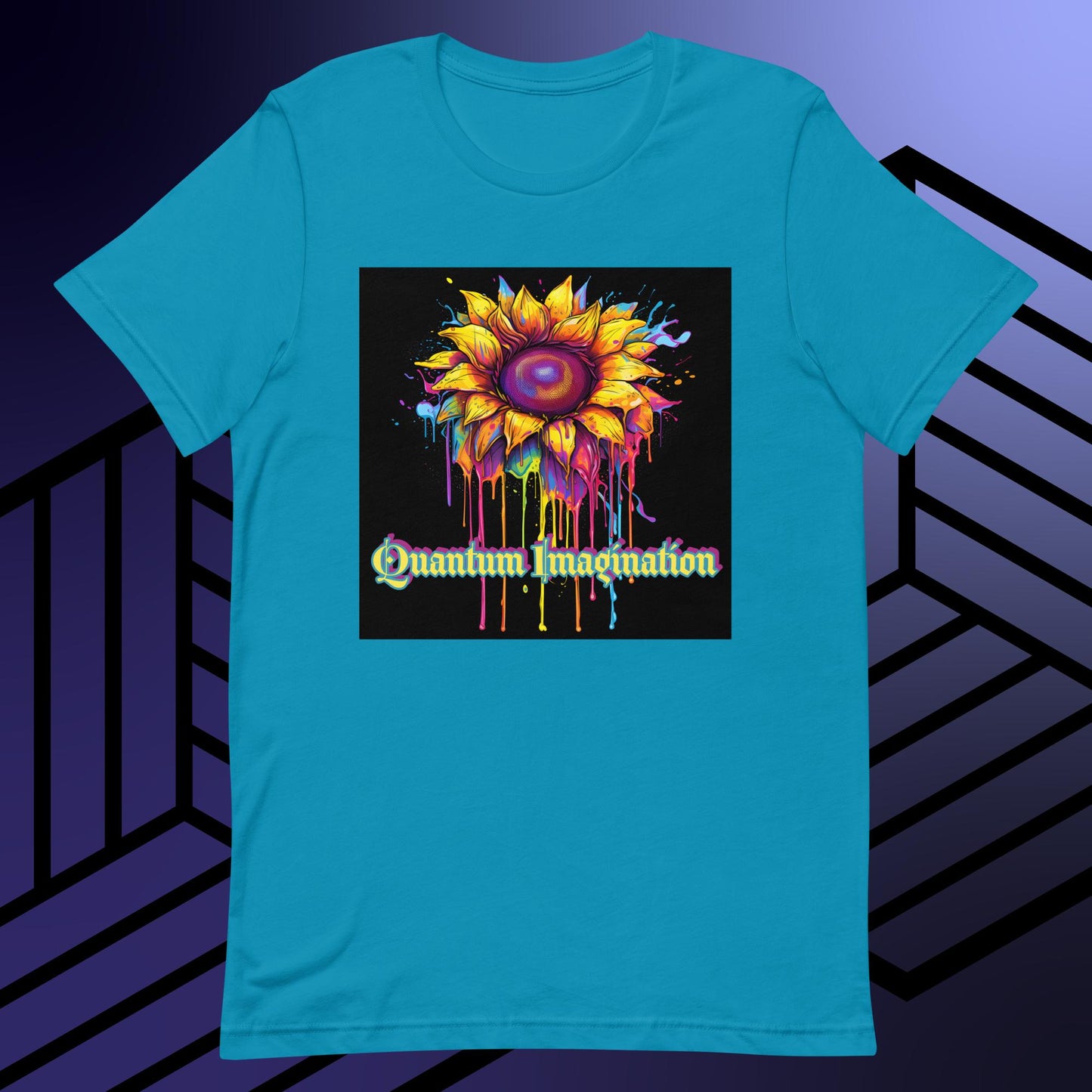 Psychedelic Sunflower Unisex t-shirt