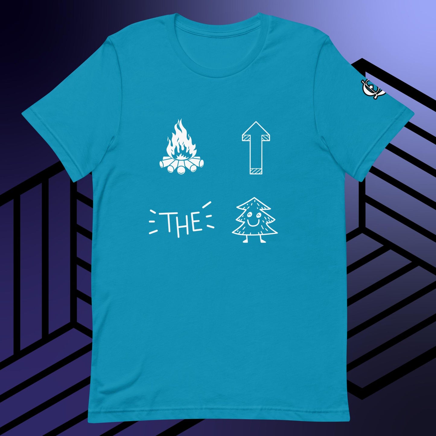 Fire Up The Tree Unisex t-shirt