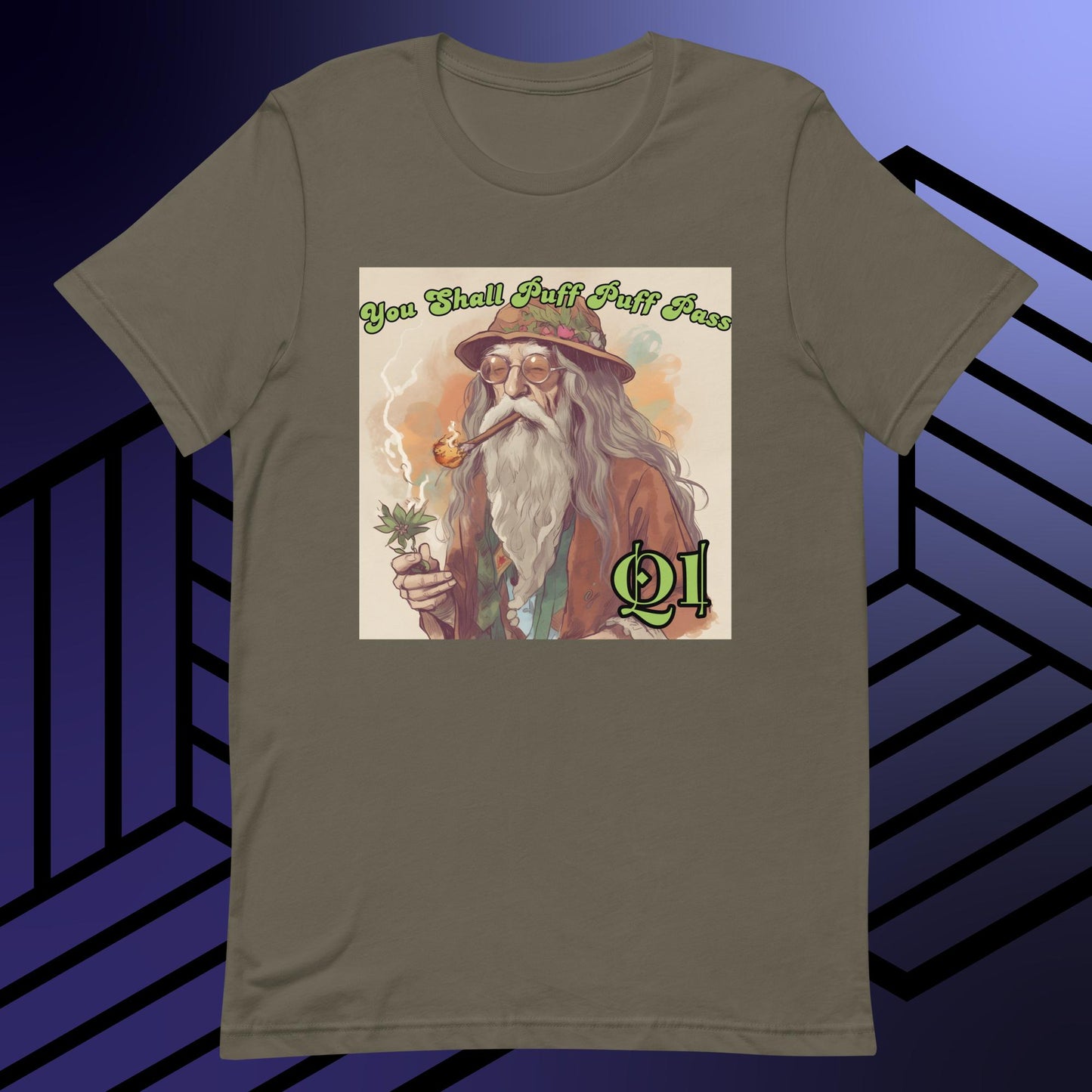 "Canndalf" You Shall Puff Puff Pass Unisex t-shirt