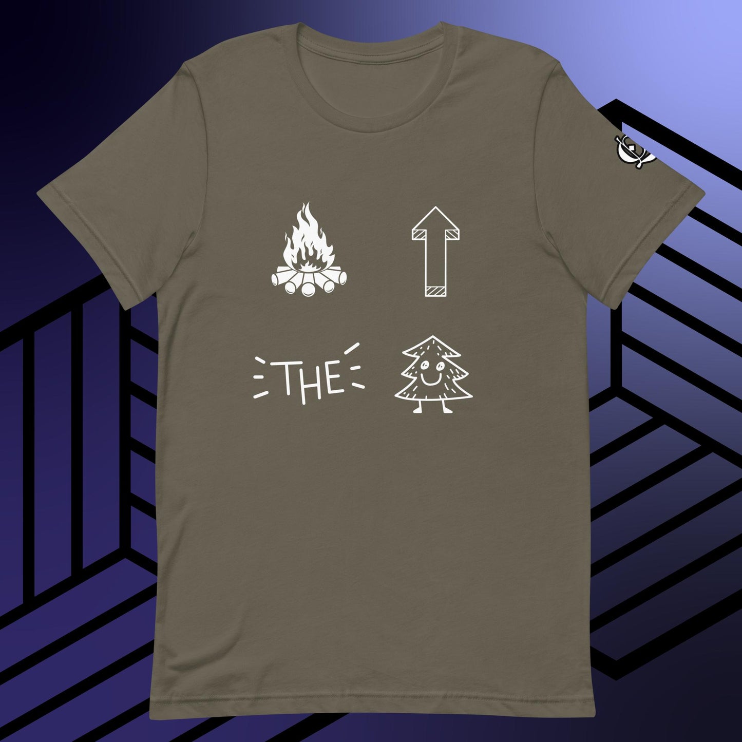 Fire Up The Tree Unisex t-shirt