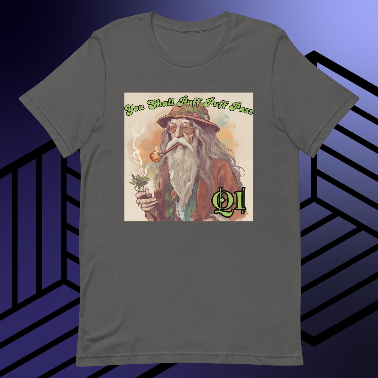 "Canndalf" You Shall Puff Puff Pass Unisex t-shirt