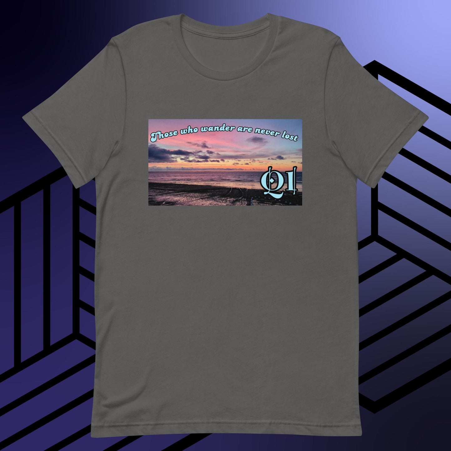 The Alaska Collection- Those Who Wander Unisex t-shirt