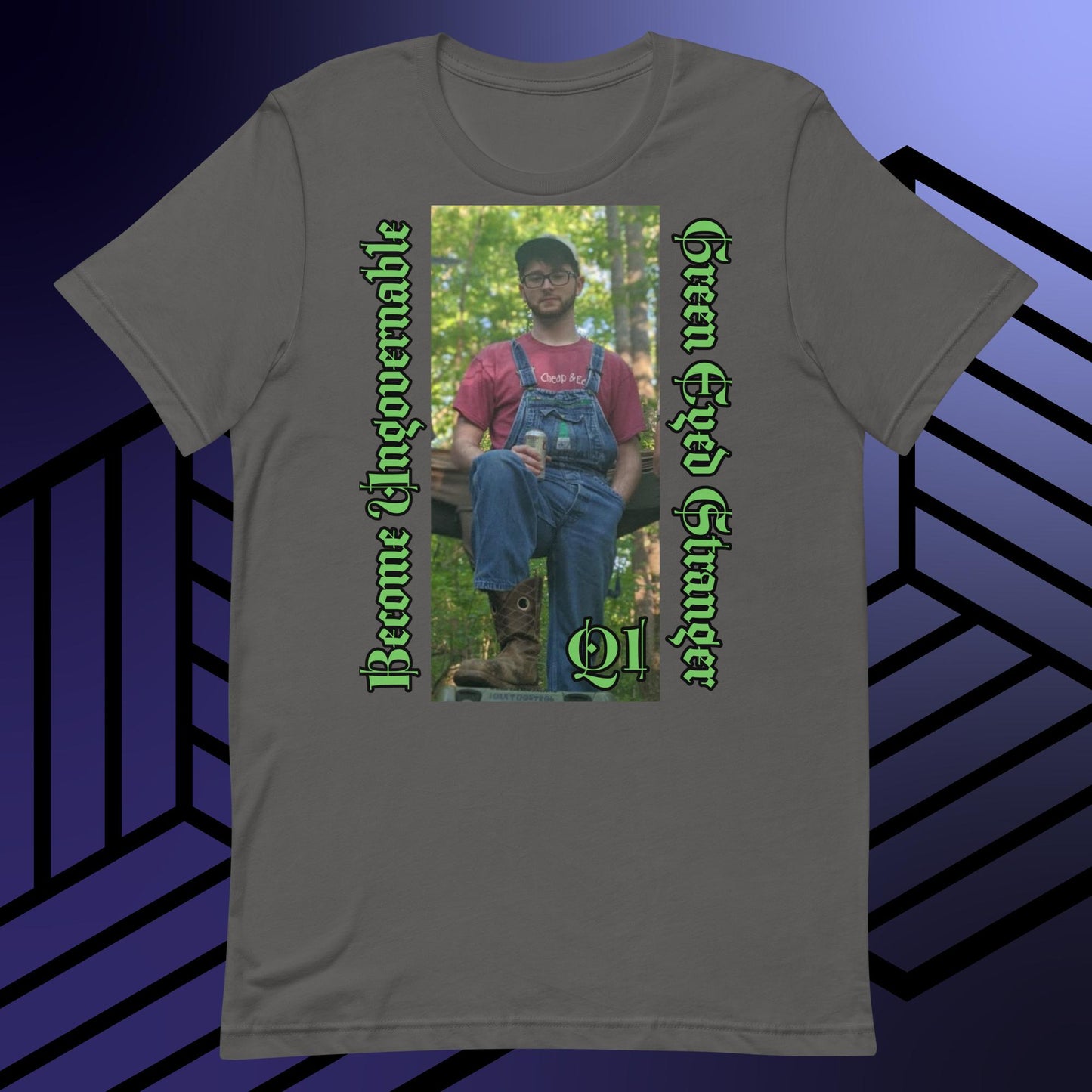 The "Green Eyed Stranger" Collection - Jesse Black Collab Unisex t-shirt