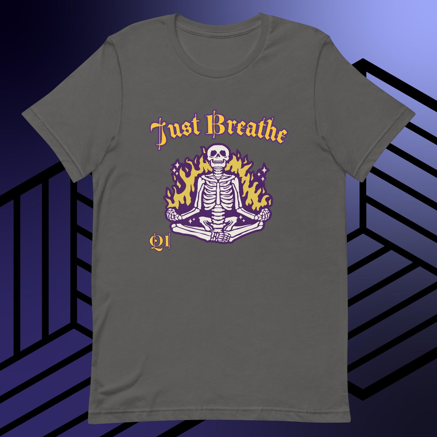 Just Breathe Unisex t-shirt