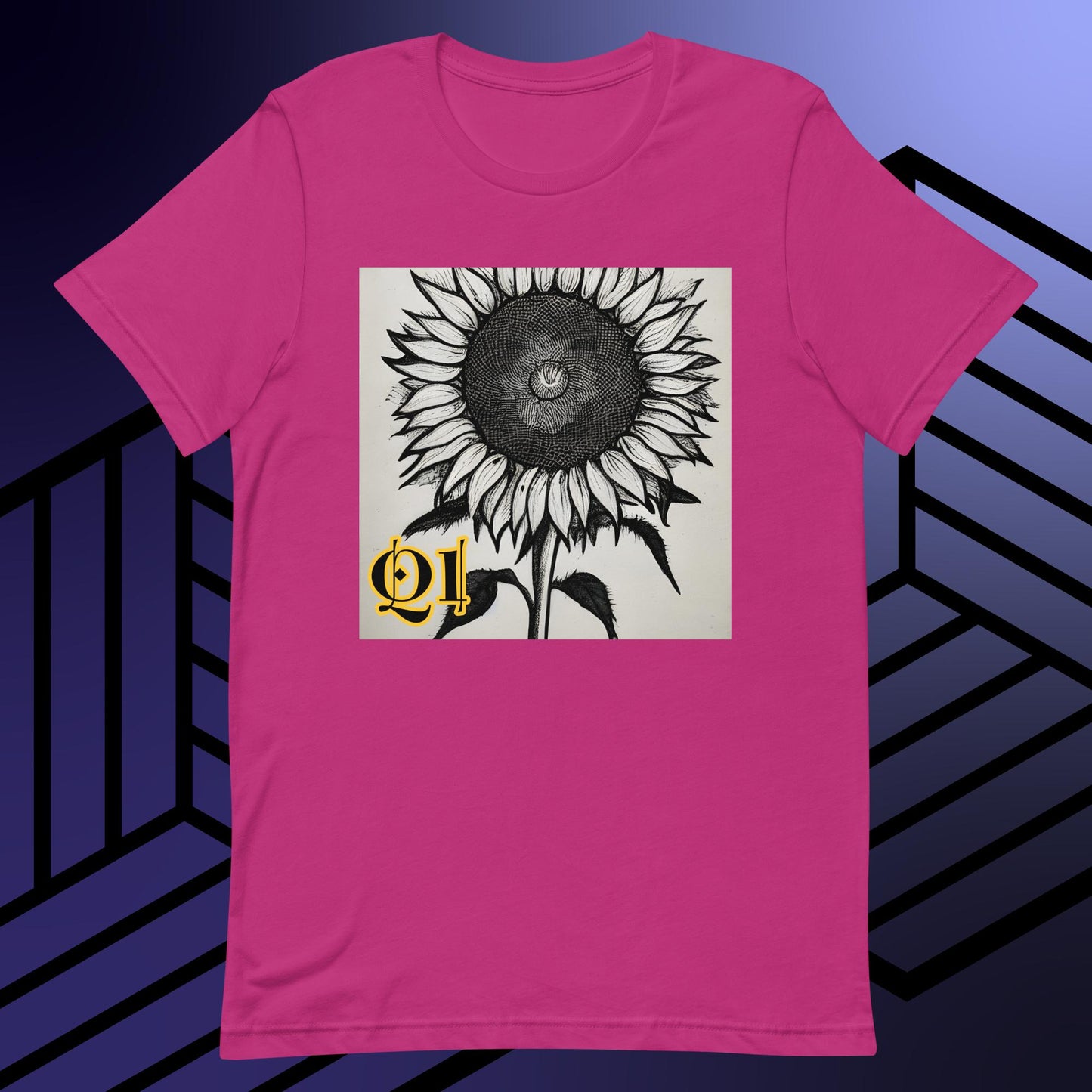 Sunless Flower Unisex t-shirt