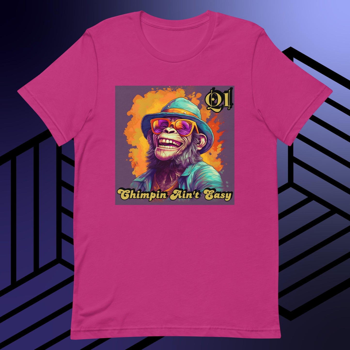 Chimpin Ain't Easy Unisex t-shirt