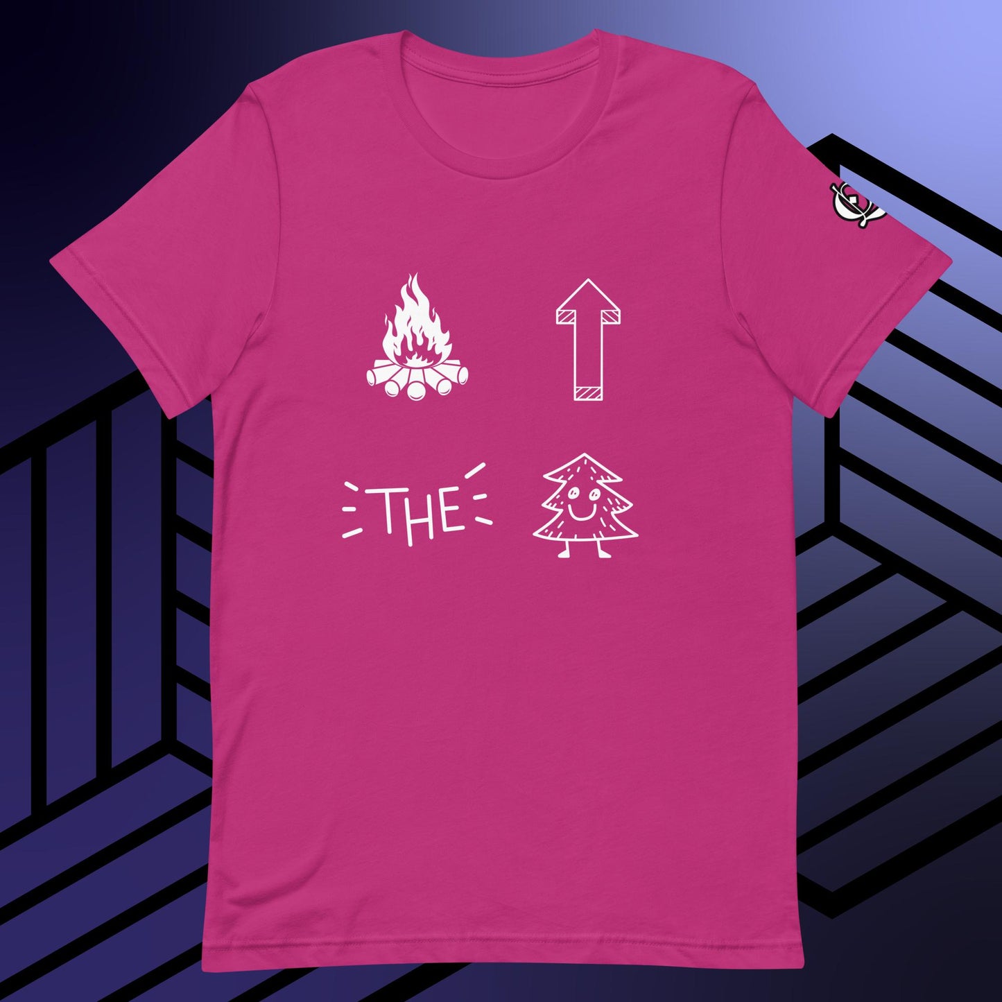 Fire Up The Tree Unisex t-shirt