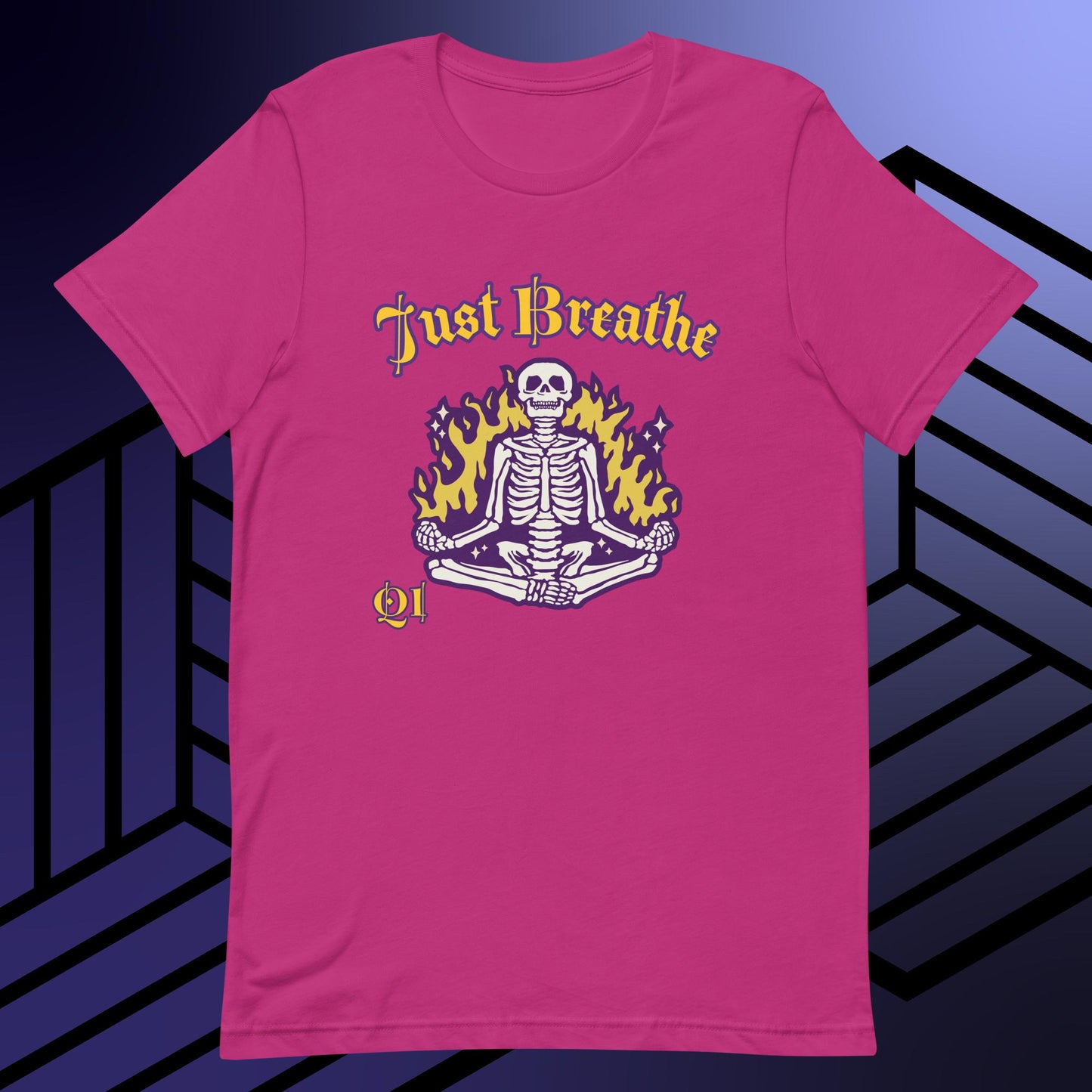 Just Breathe Unisex t-shirt