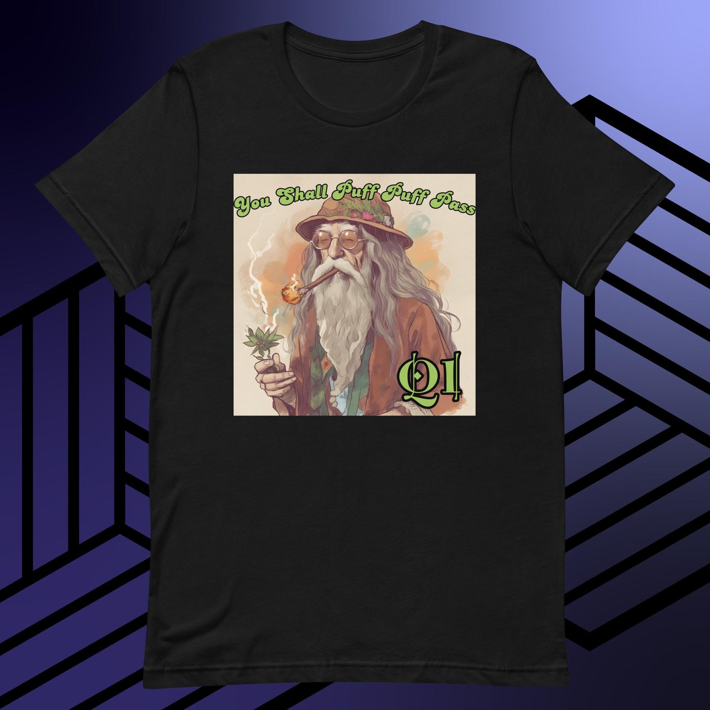 "Canndalf" You Shall Puff Puff Pass Unisex t-shirt