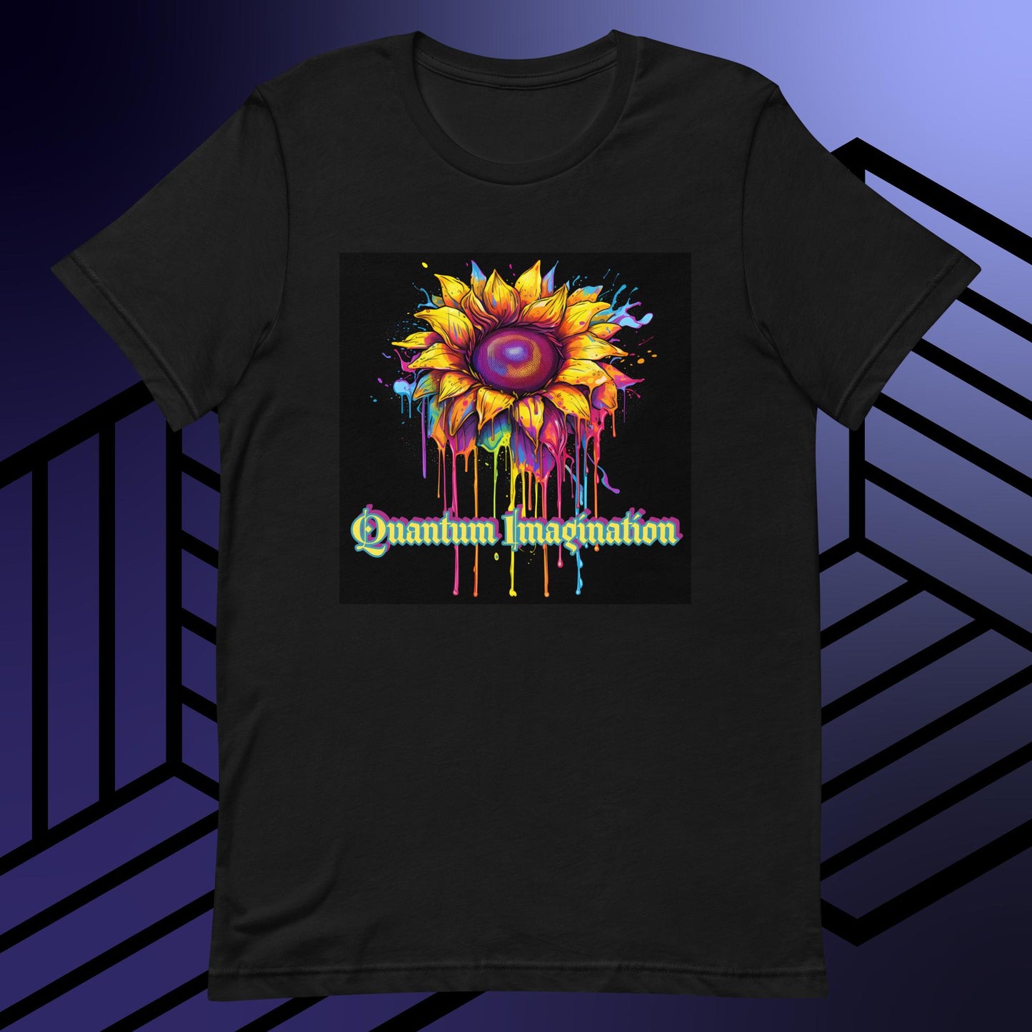 Psychedelic Sunflower Unisex t-shirt