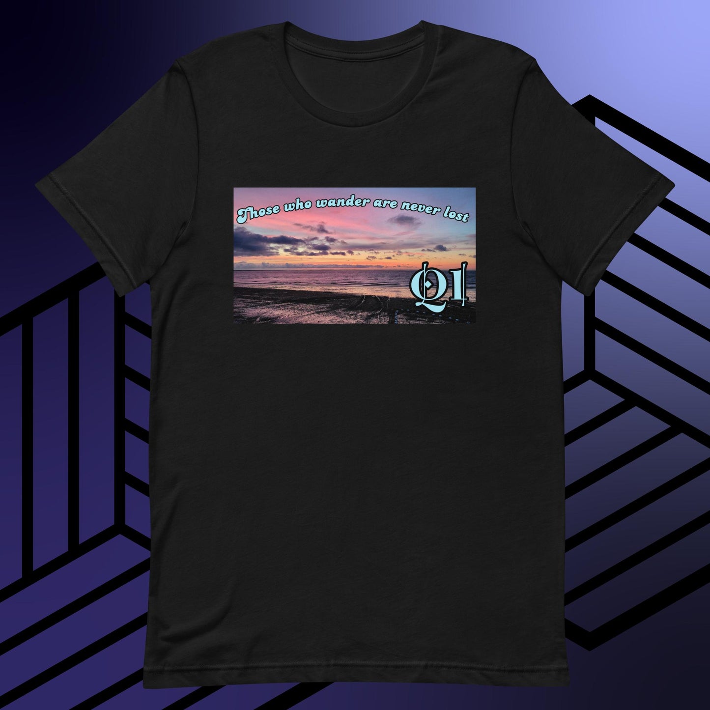 The Alaska Collection- Those Who Wander Unisex t-shirt