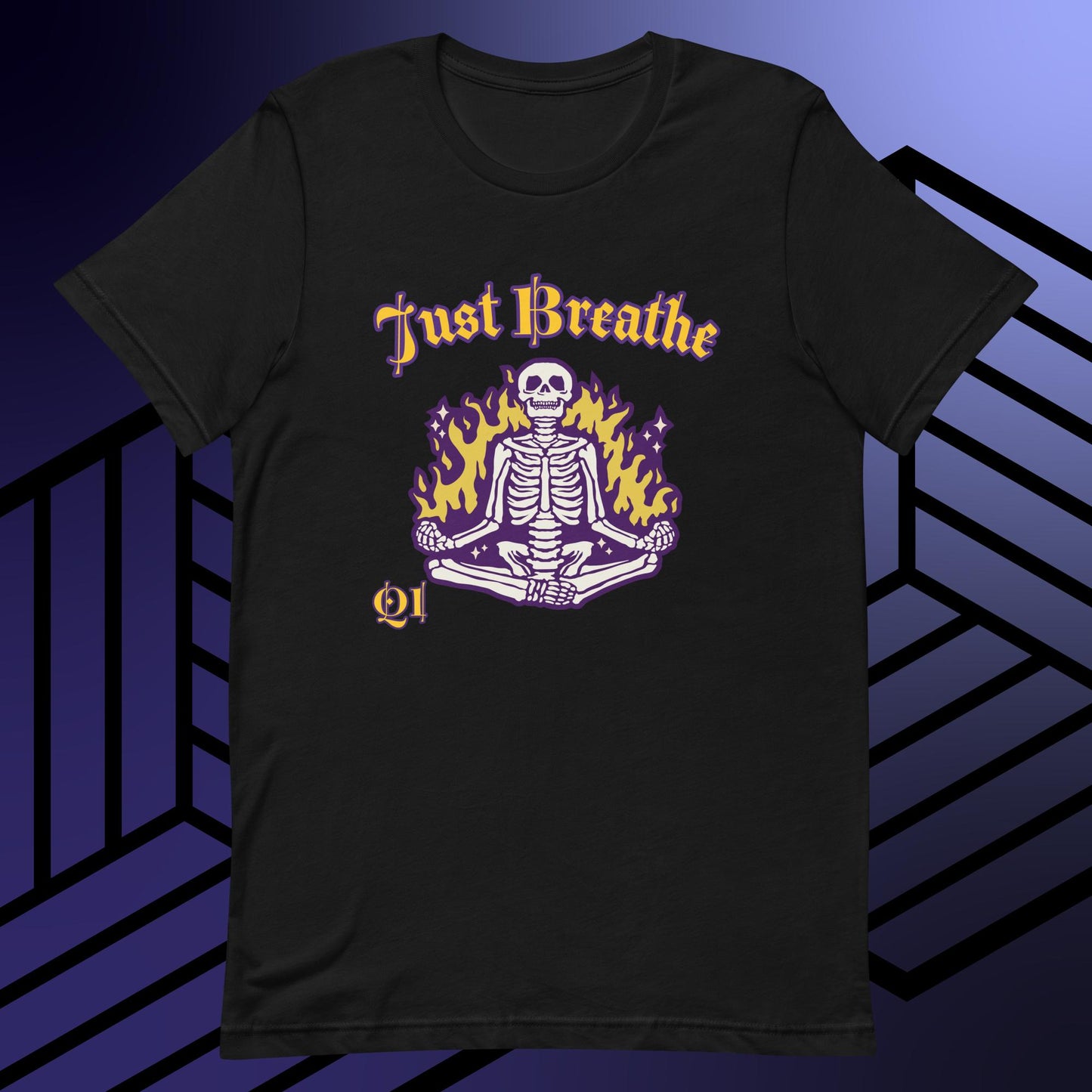 Just Breathe Unisex t-shirt