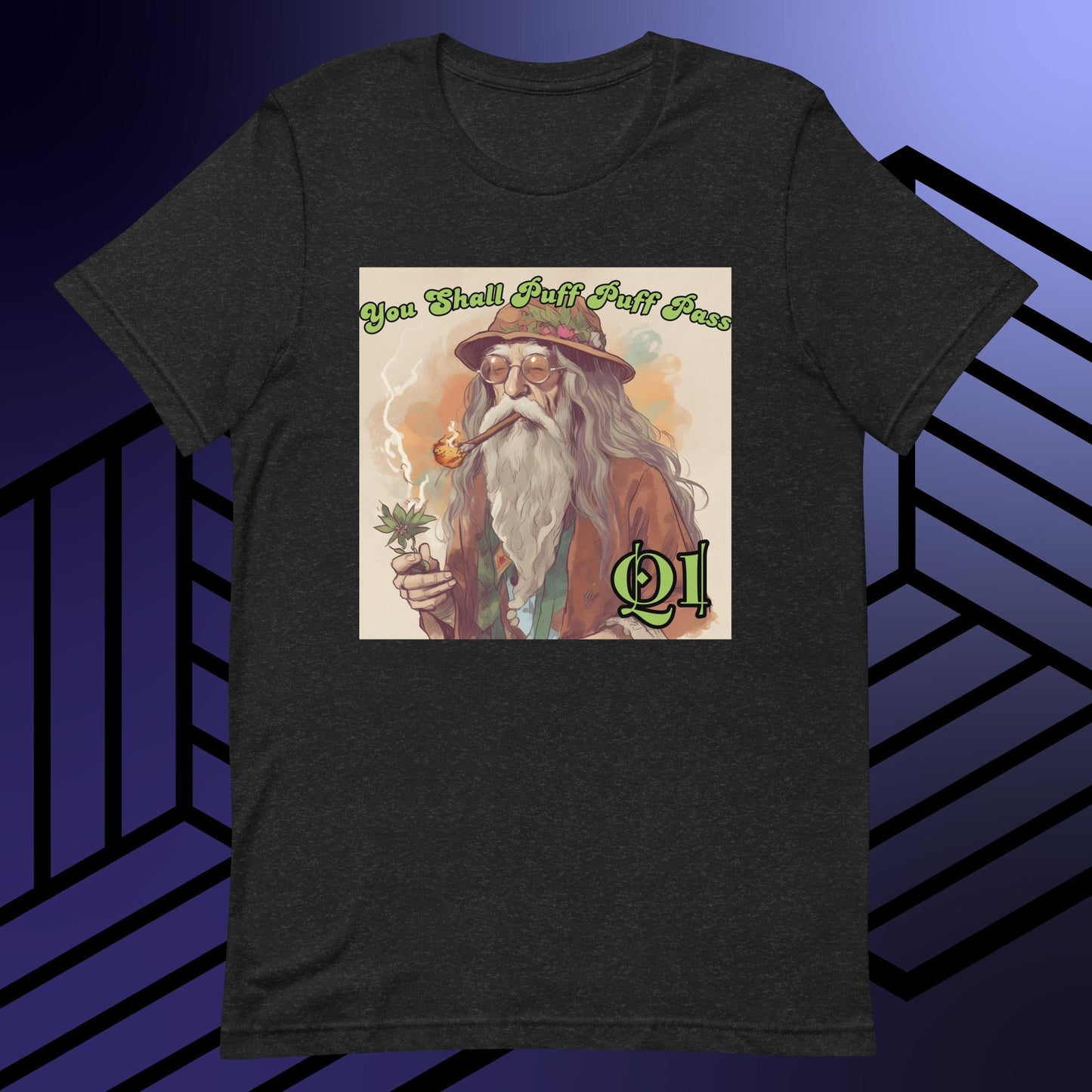 "Canndalf" You Shall Puff Puff Pass Unisex t-shirt