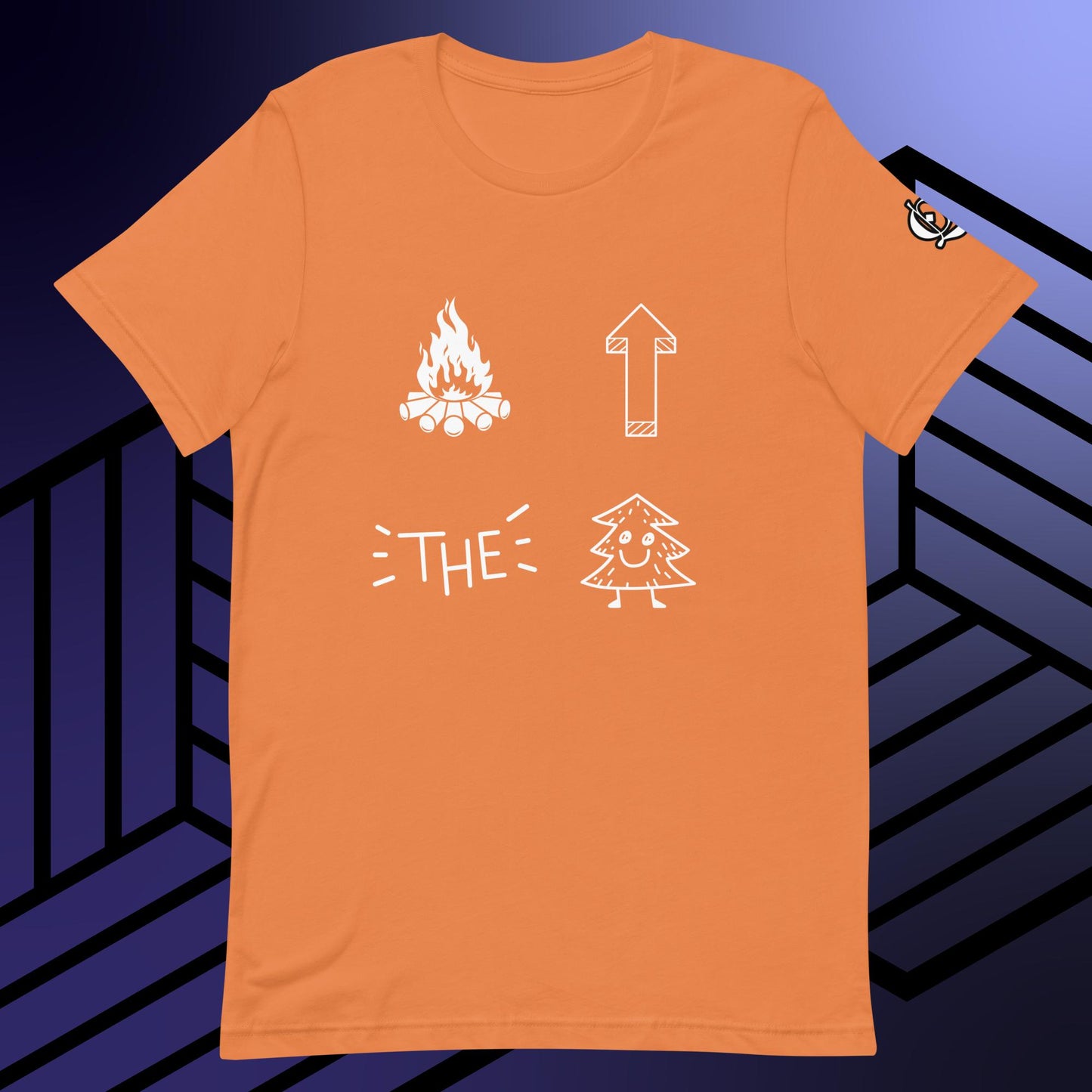 Fire Up The Tree Unisex t-shirt