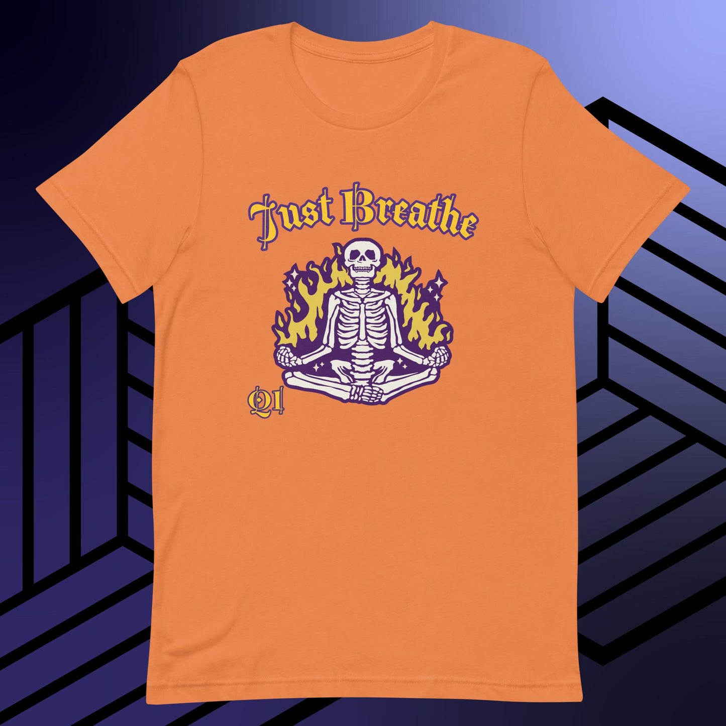 Just Breathe Unisex t-shirt