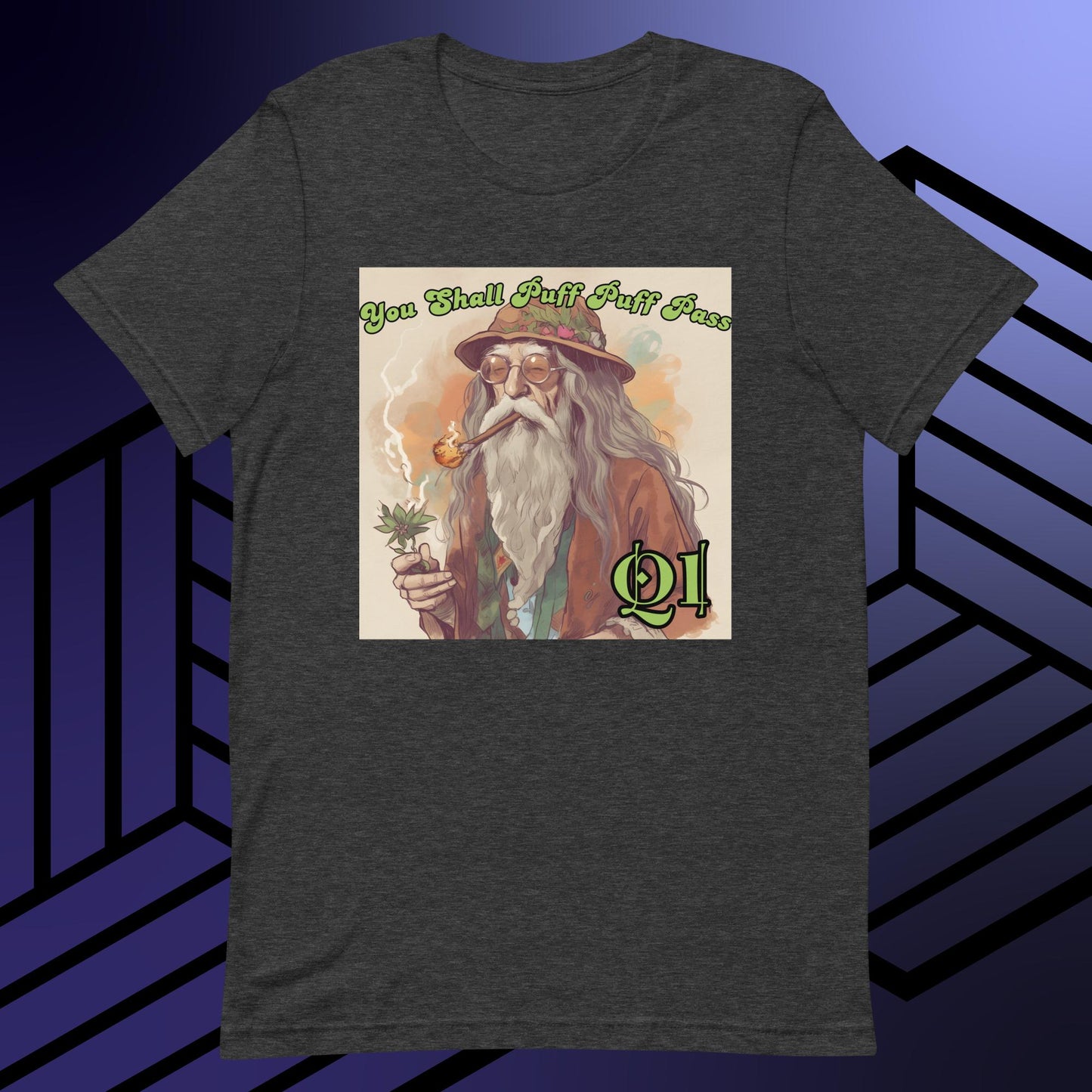 "Canndalf" You Shall Puff Puff Pass Unisex t-shirt