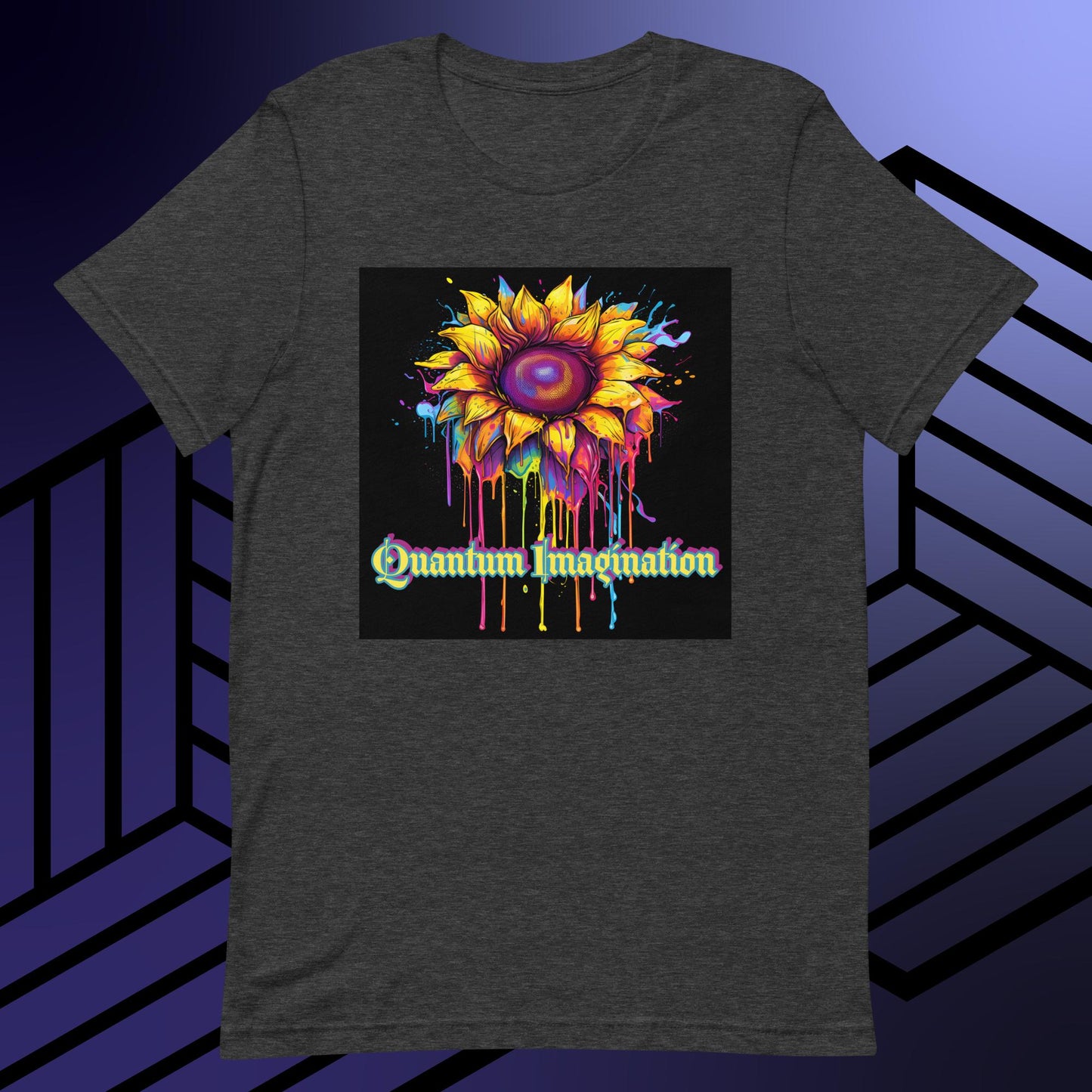 Psychedelic Sunflower Unisex t-shirt