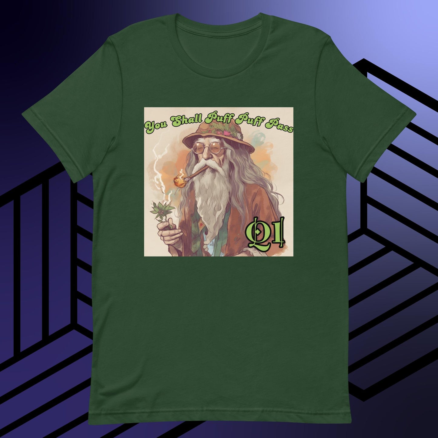 "Canndalf" You Shall Puff Puff Pass Unisex t-shirt