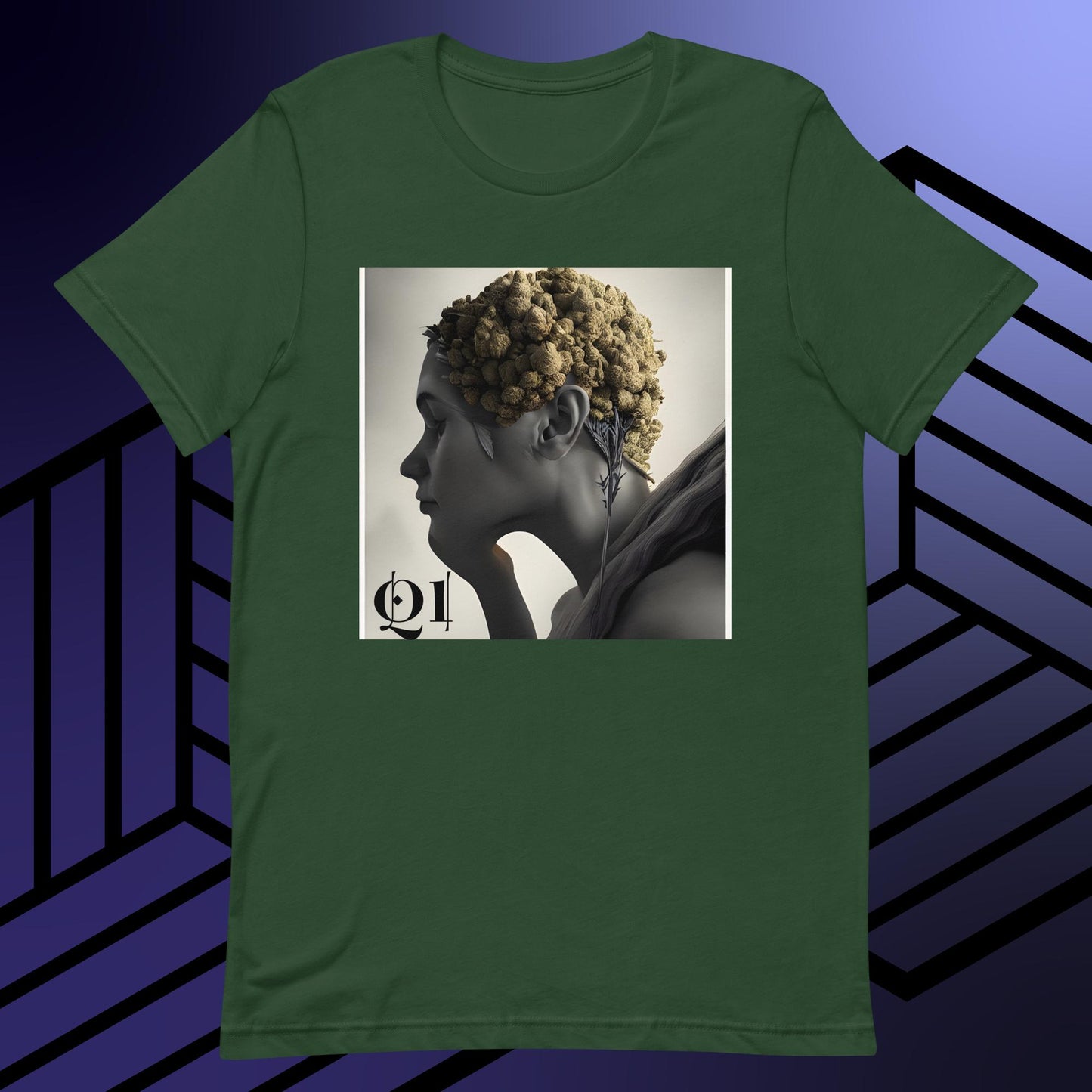 Bud On The Brain Unisex t-shirt