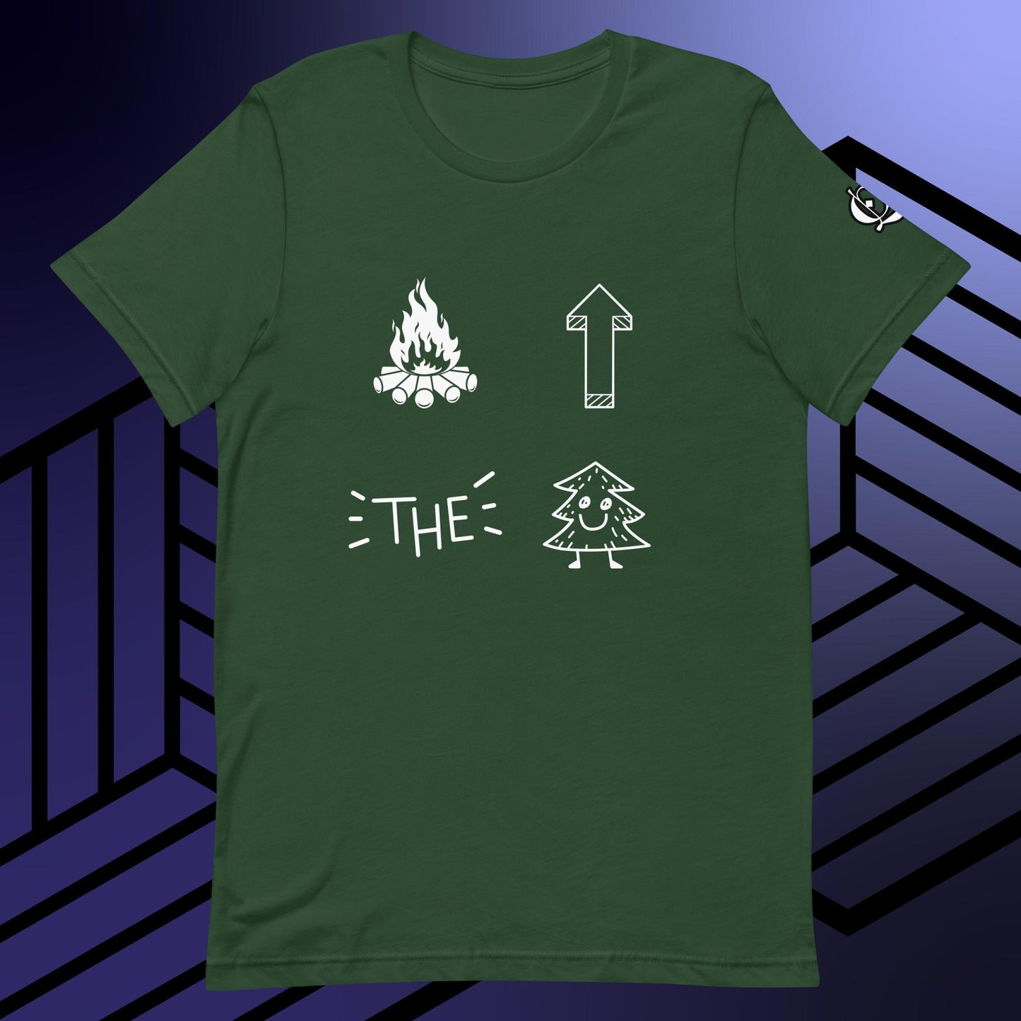 Fire Up The Tree Unisex t-shirt