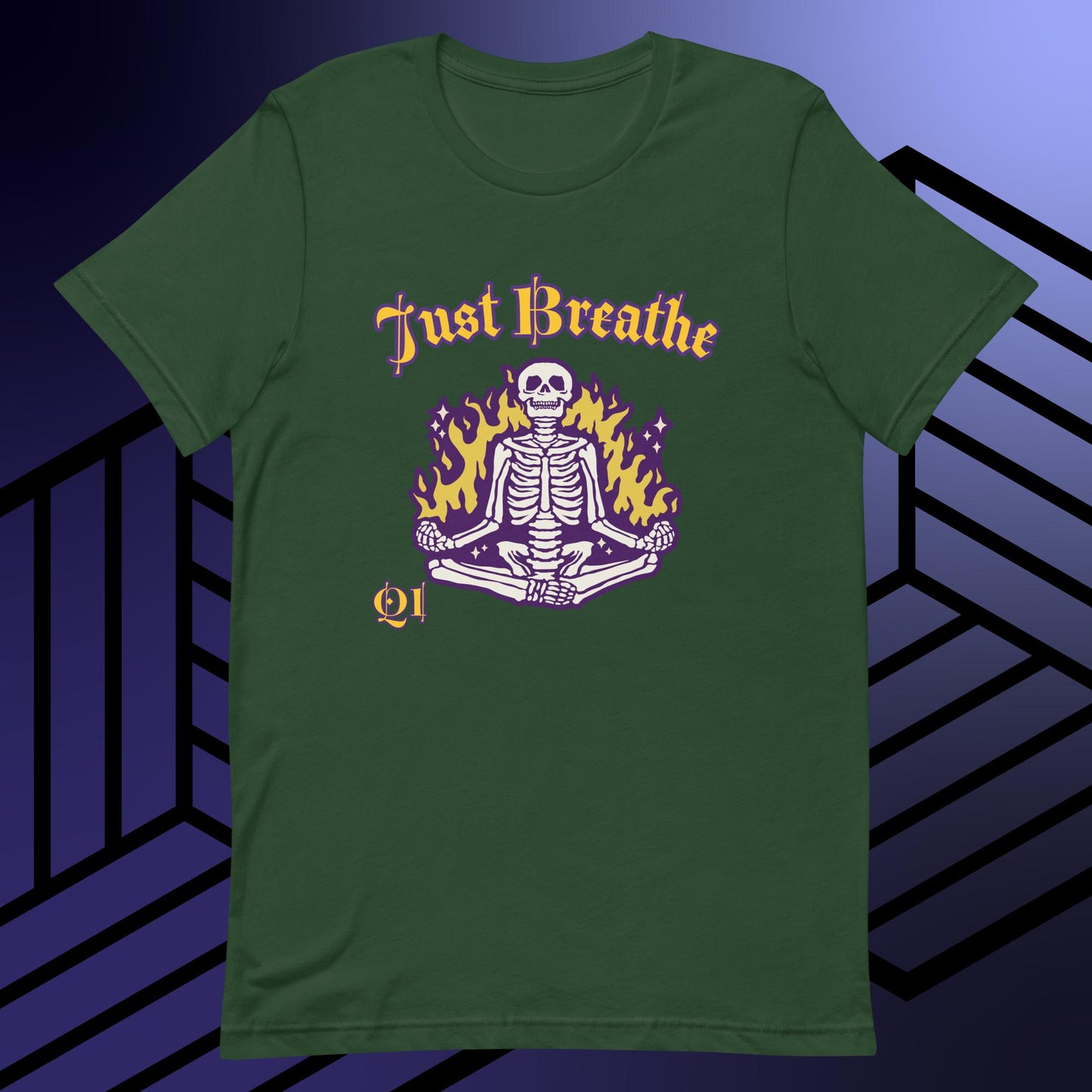 Just Breathe Unisex t-shirt
