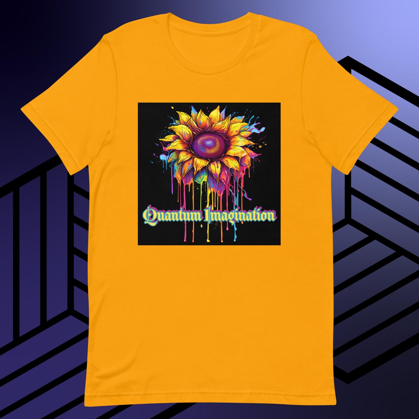 Psychedelic Sunflower Unisex t-shirt
