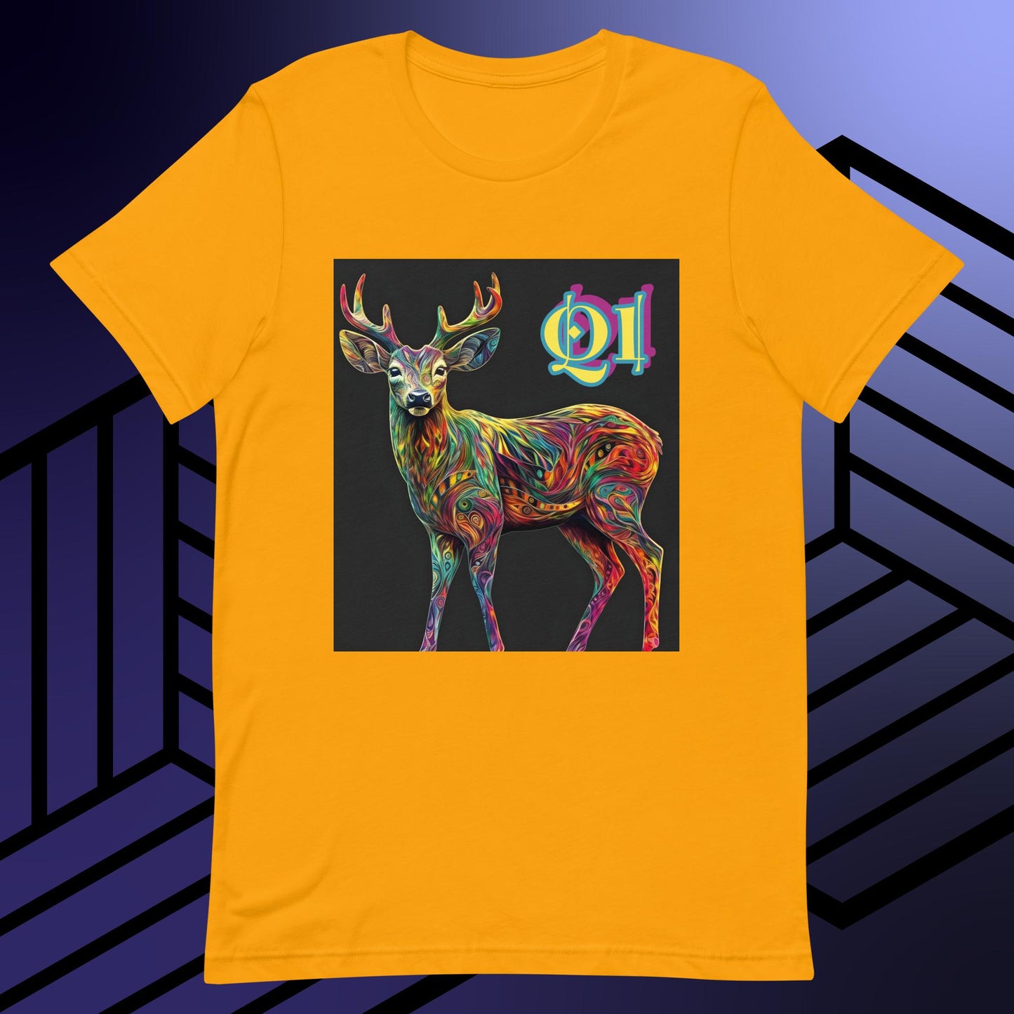 Trippy Buck Unisex t-shirt