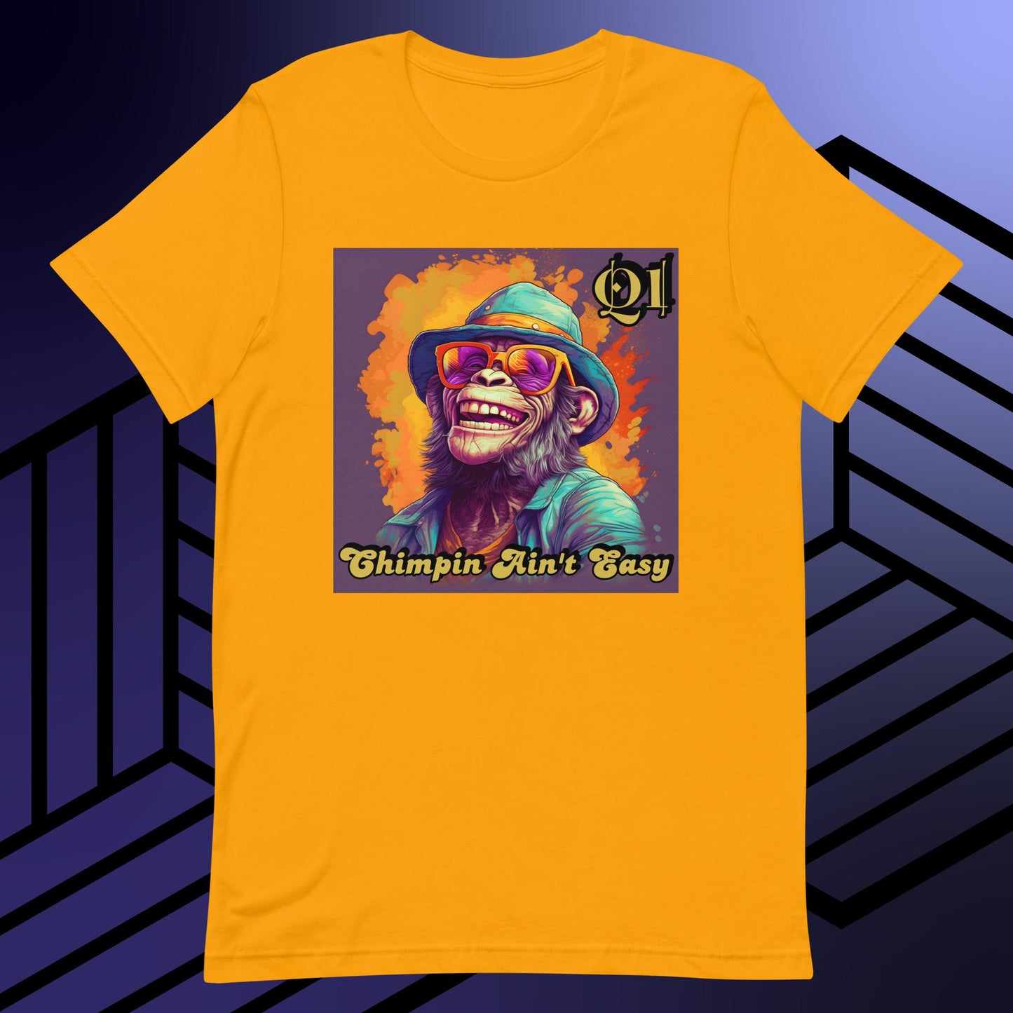Chimpin Ain't Easy Unisex t-shirt
