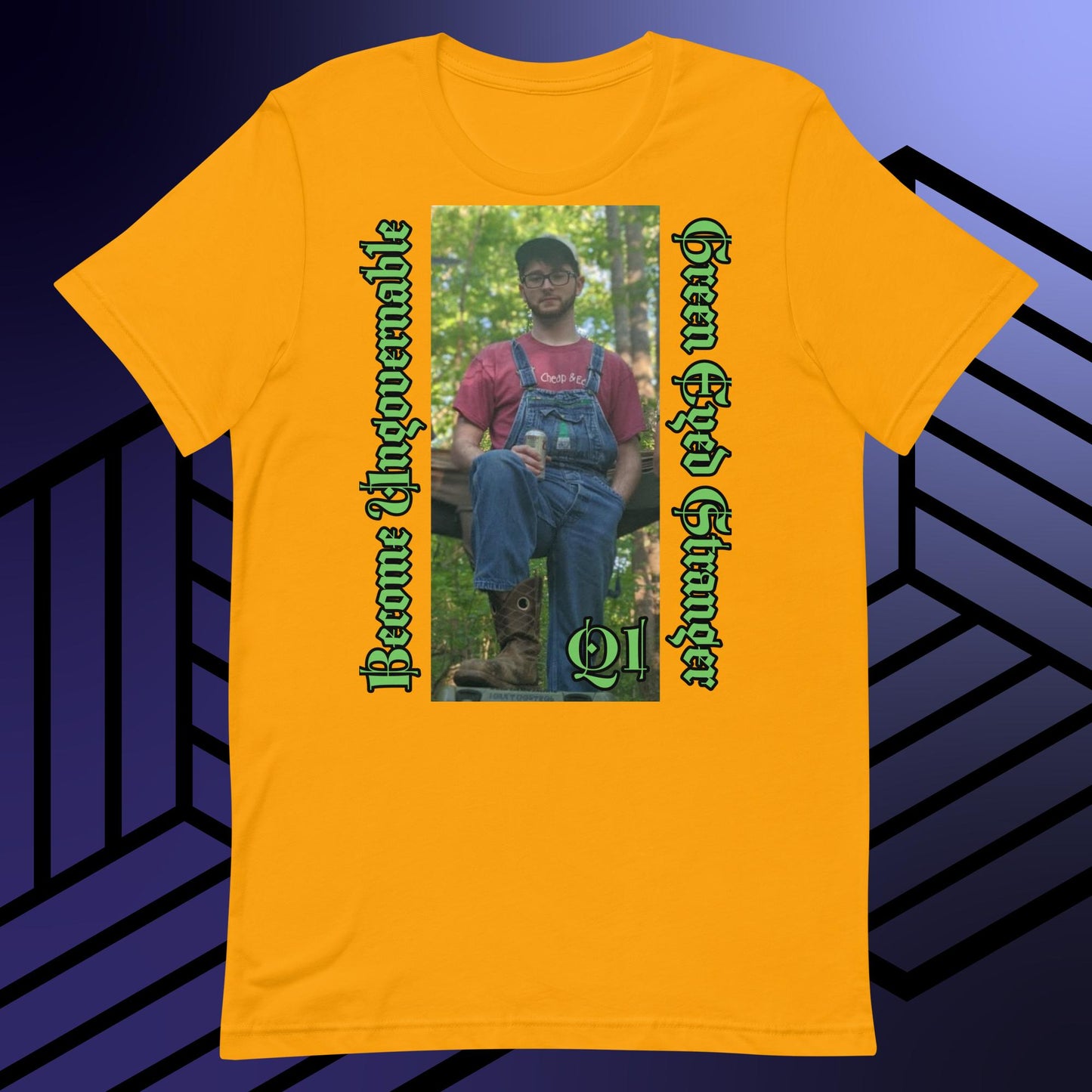 The "Green Eyed Stranger" Collection - Jesse Black Collab Unisex t-shirt