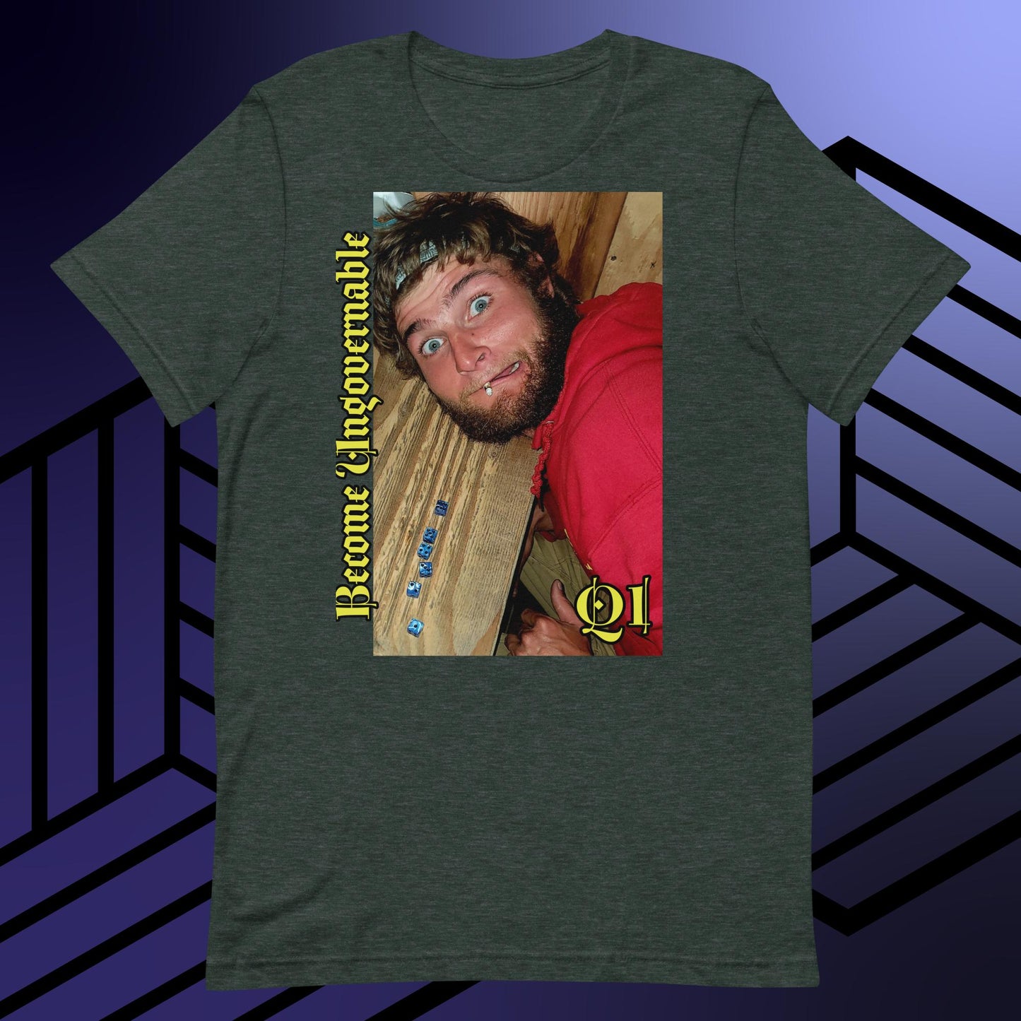 Become Ungovernable Ft Jake The Snake Unisex t-shirt