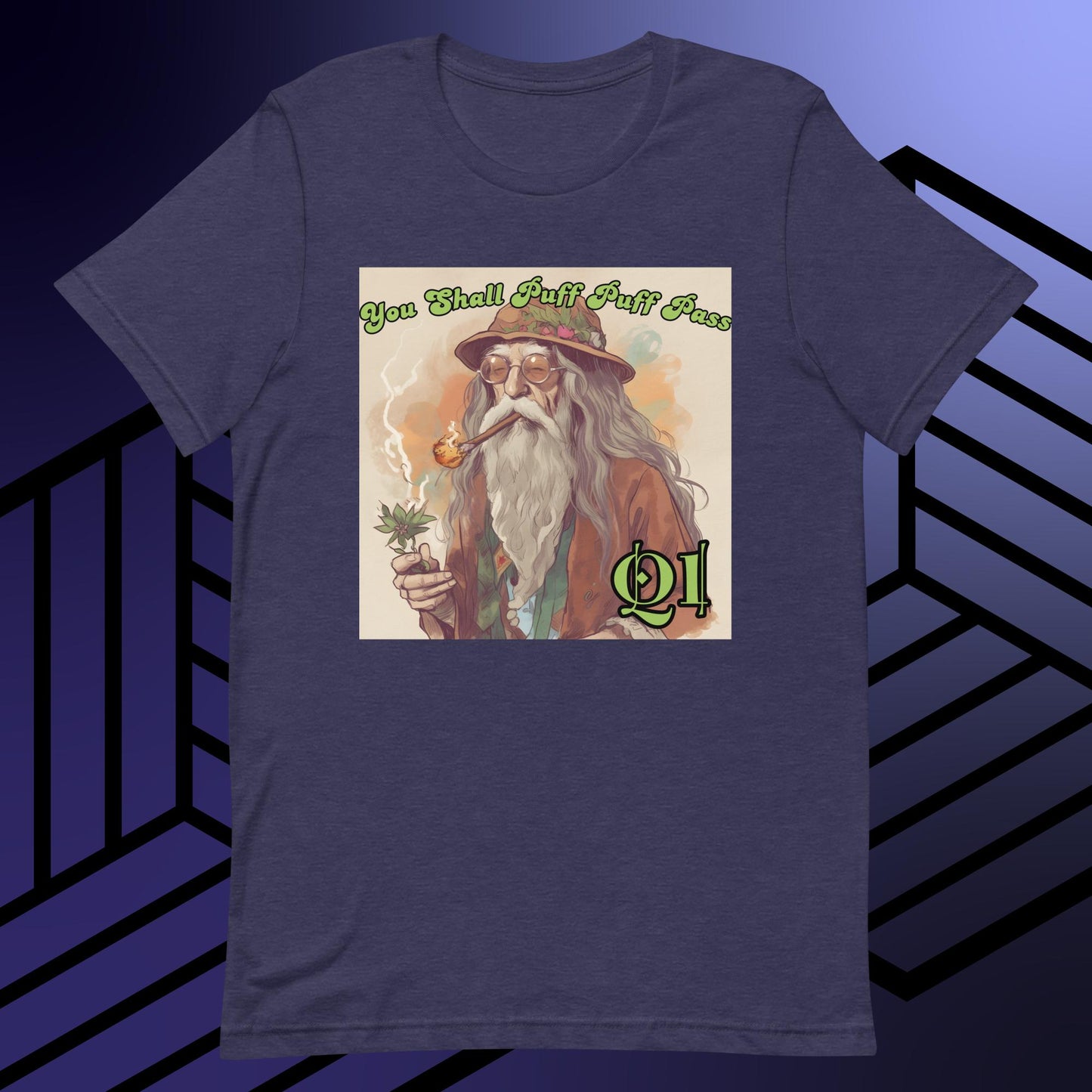 "Canndalf" You Shall Puff Puff Pass Unisex t-shirt
