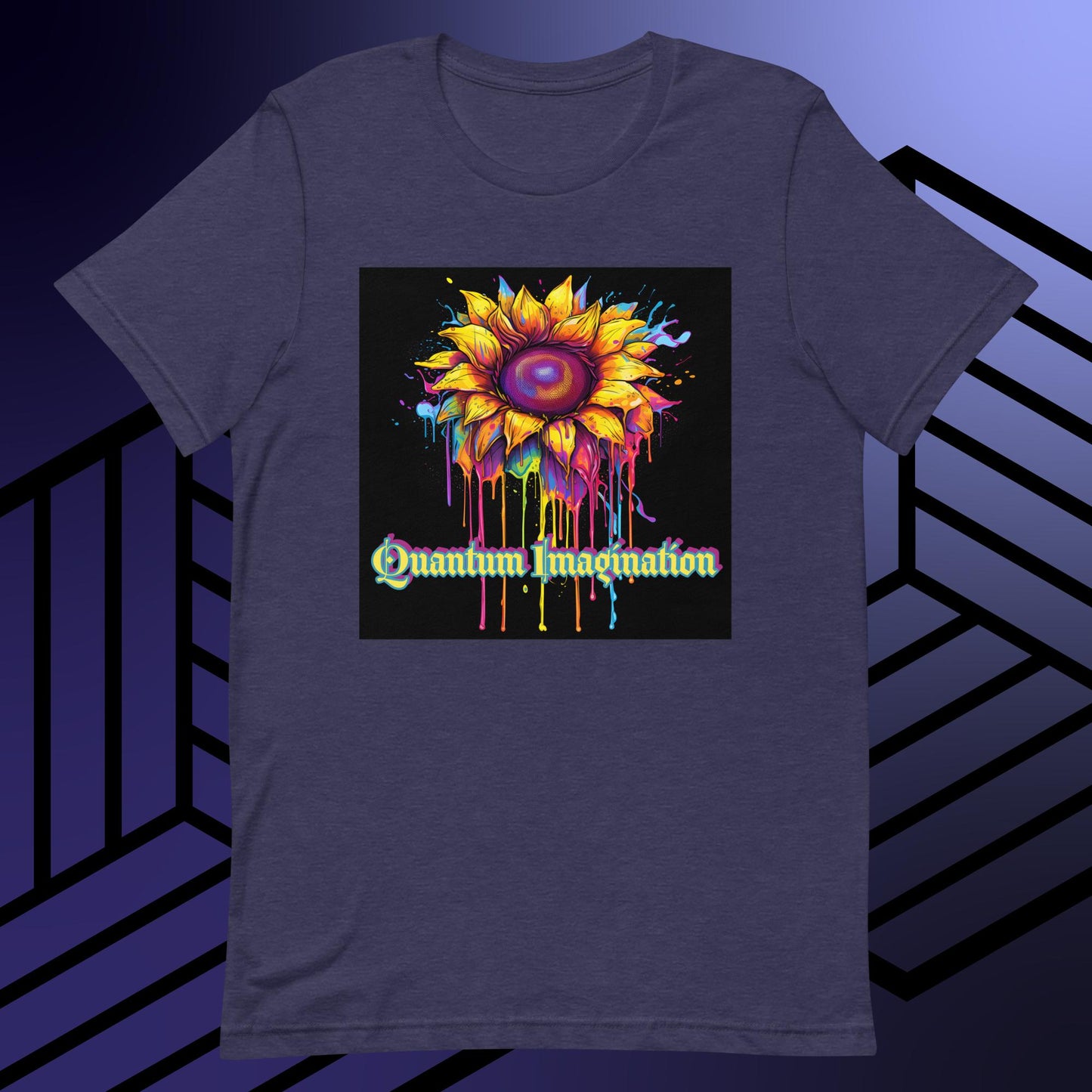 Psychedelic Sunflower Unisex t-shirt