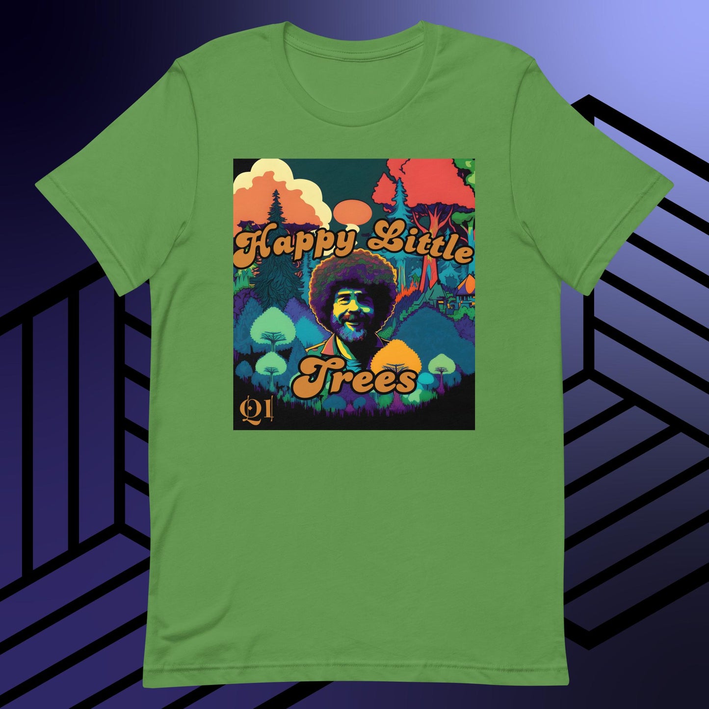 Happy Little Trees Unisex t-shirt