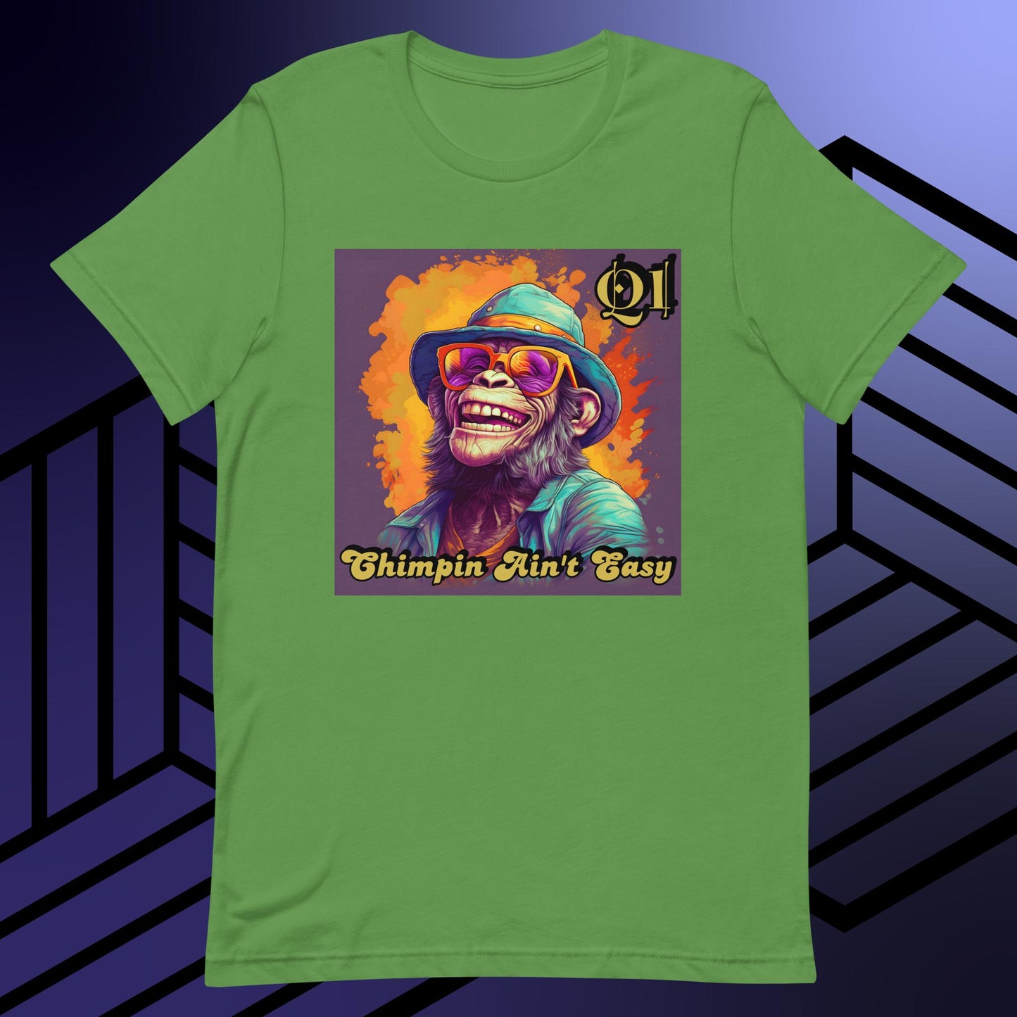 Chimpin Ain't Easy Unisex t-shirt