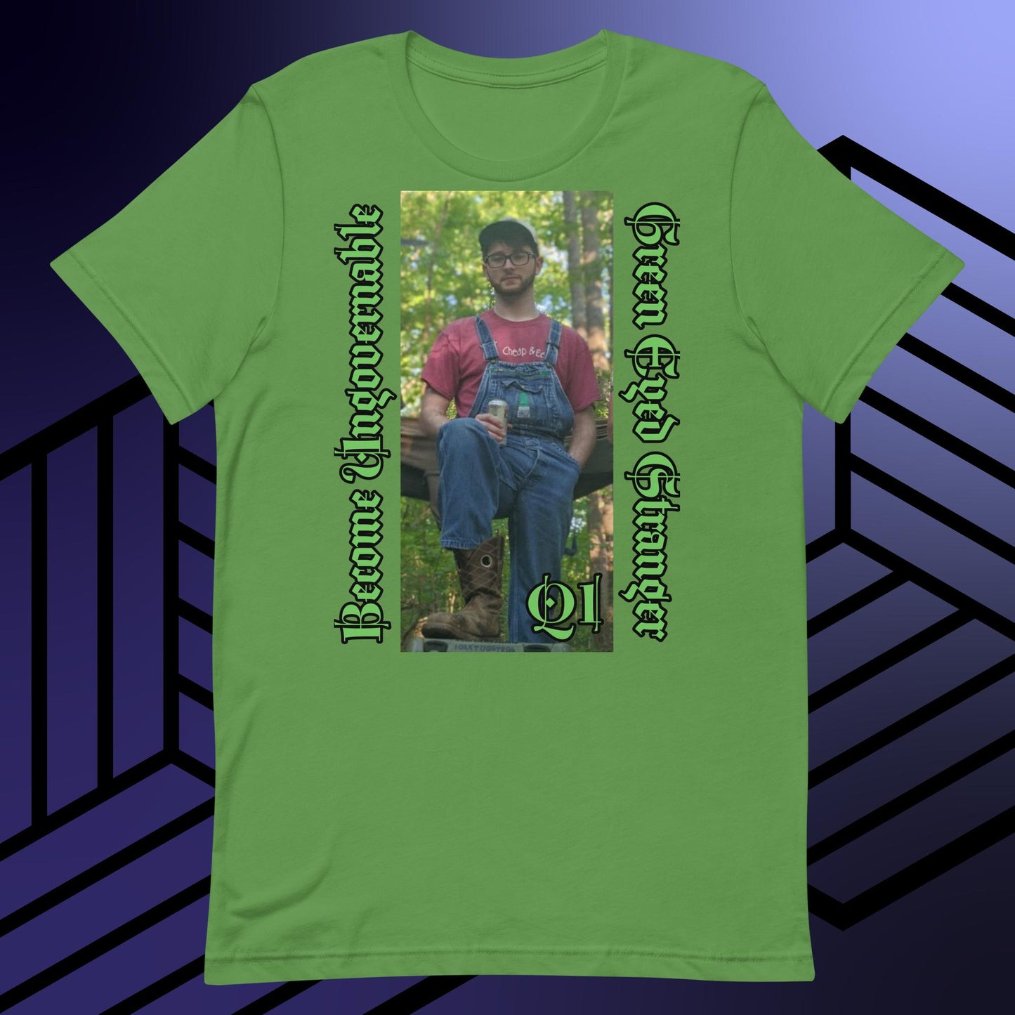 The "Green Eyed Stranger" Collection - Jesse Black Collab Unisex t-shirt