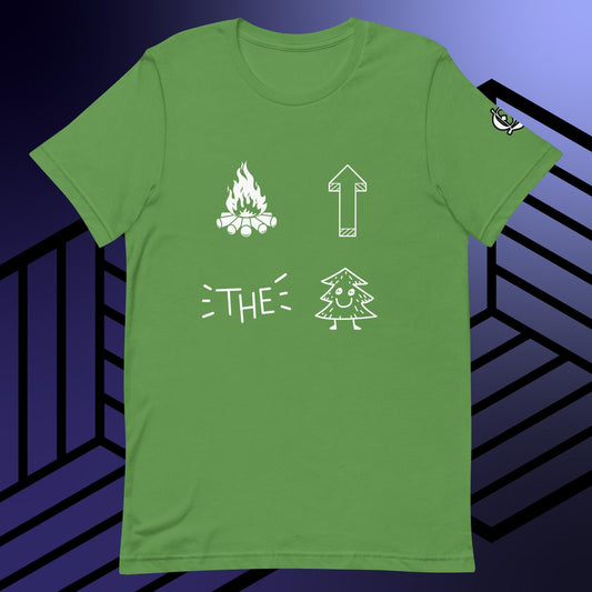 Fire Up The Tree Unisex t-shirt