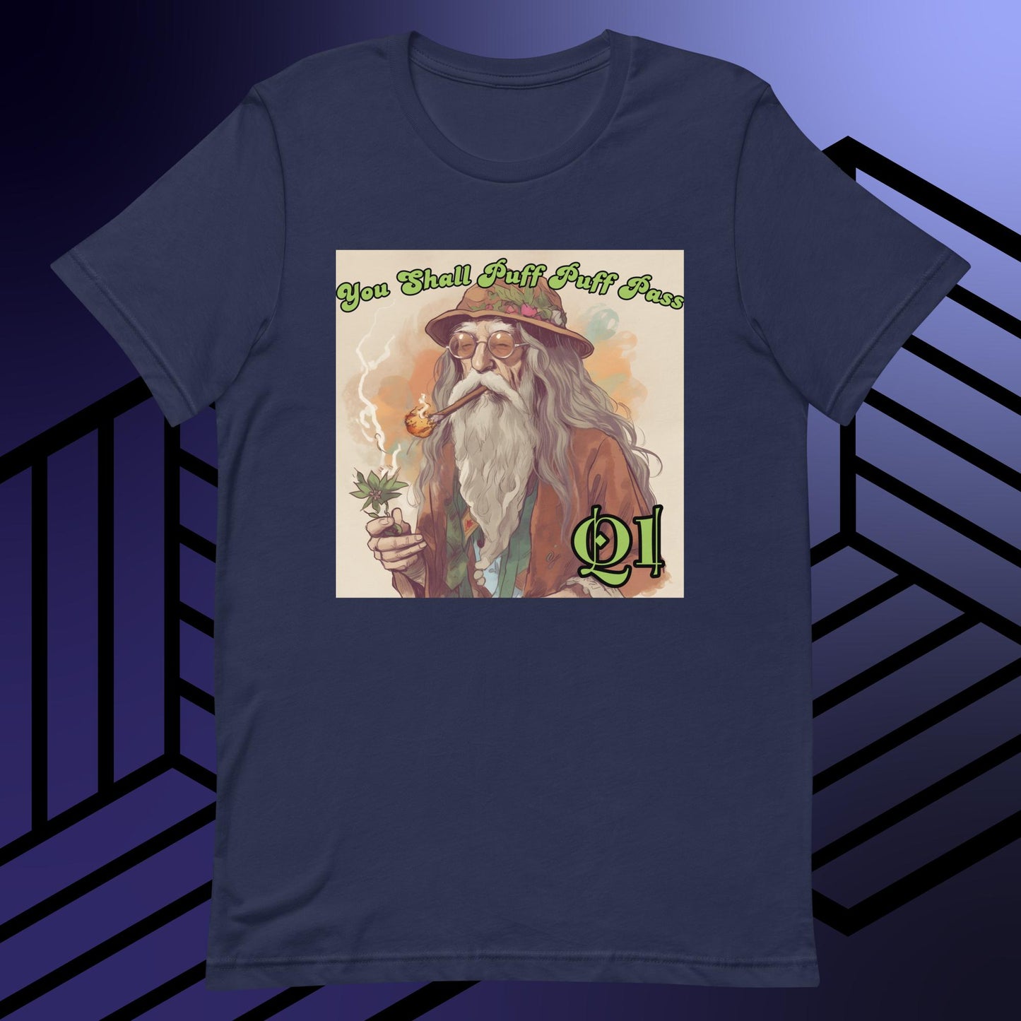 "Canndalf" You Shall Puff Puff Pass Unisex t-shirt