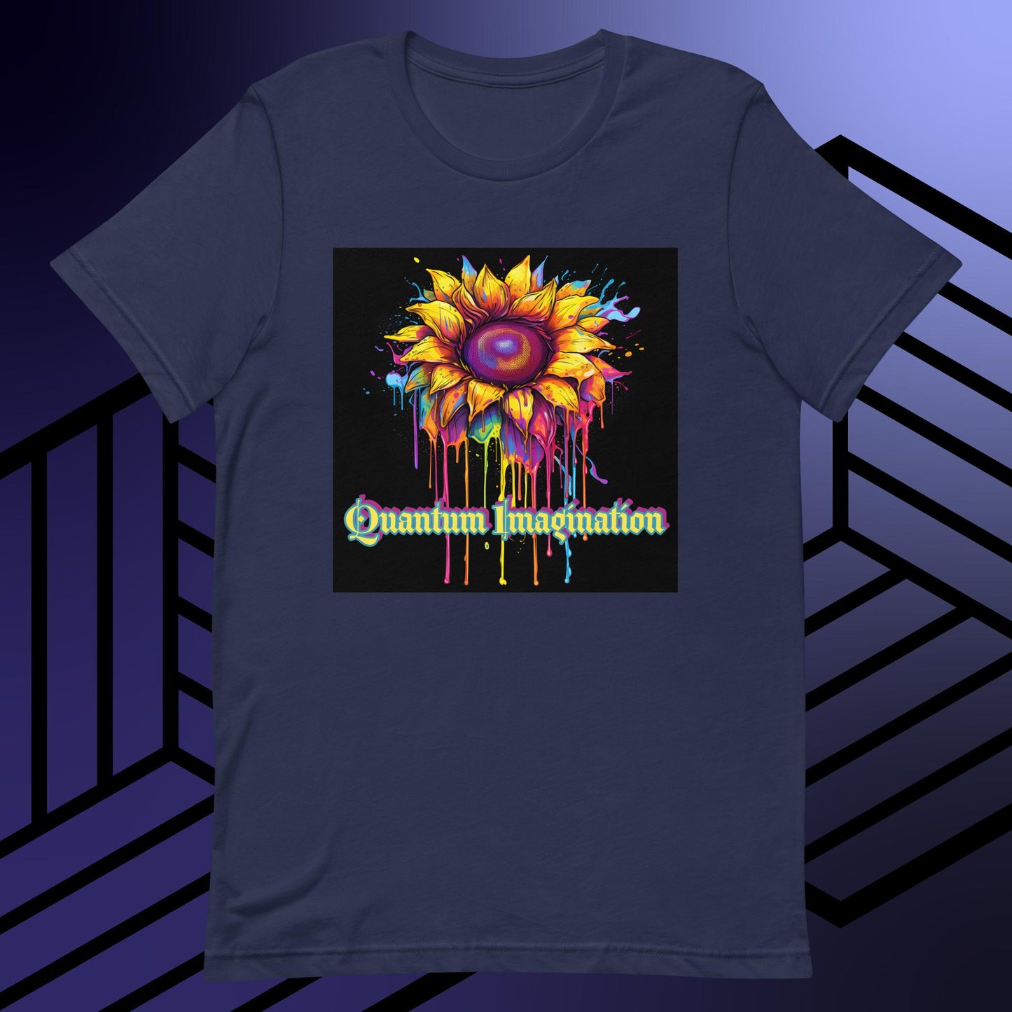 Psychedelic Sunflower Unisex t-shirt
