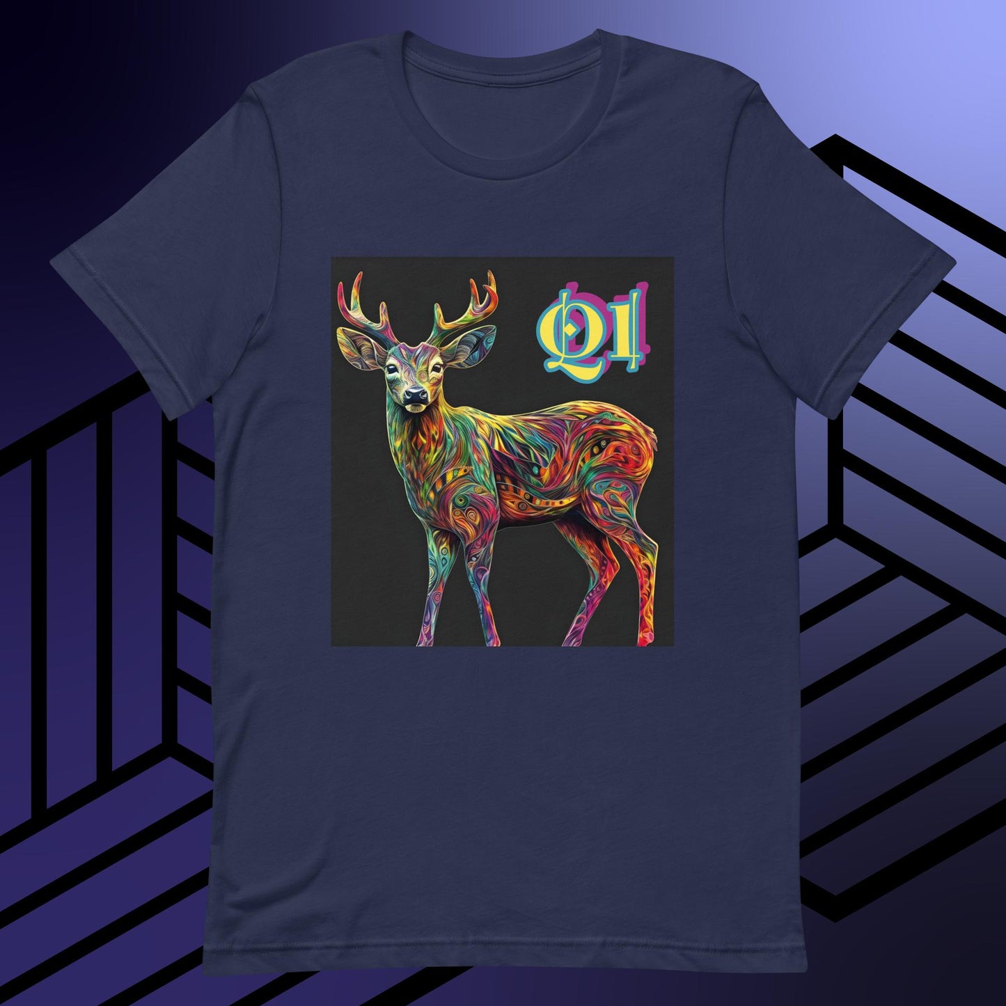 Trippy Buck Unisex t-shirt