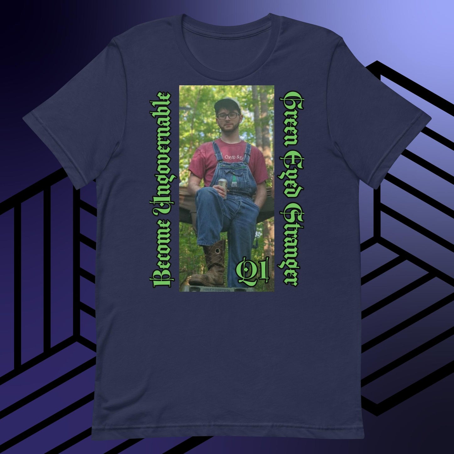 The "Green Eyed Stranger" Collection - Jesse Black Collab Unisex t-shirt
