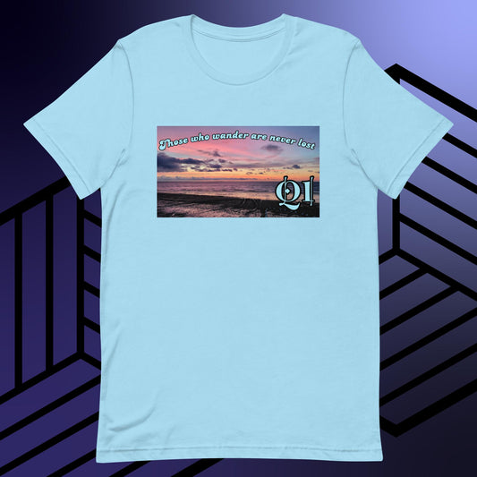 The Alaska Collection- Those Who Wander Unisex t-shirt