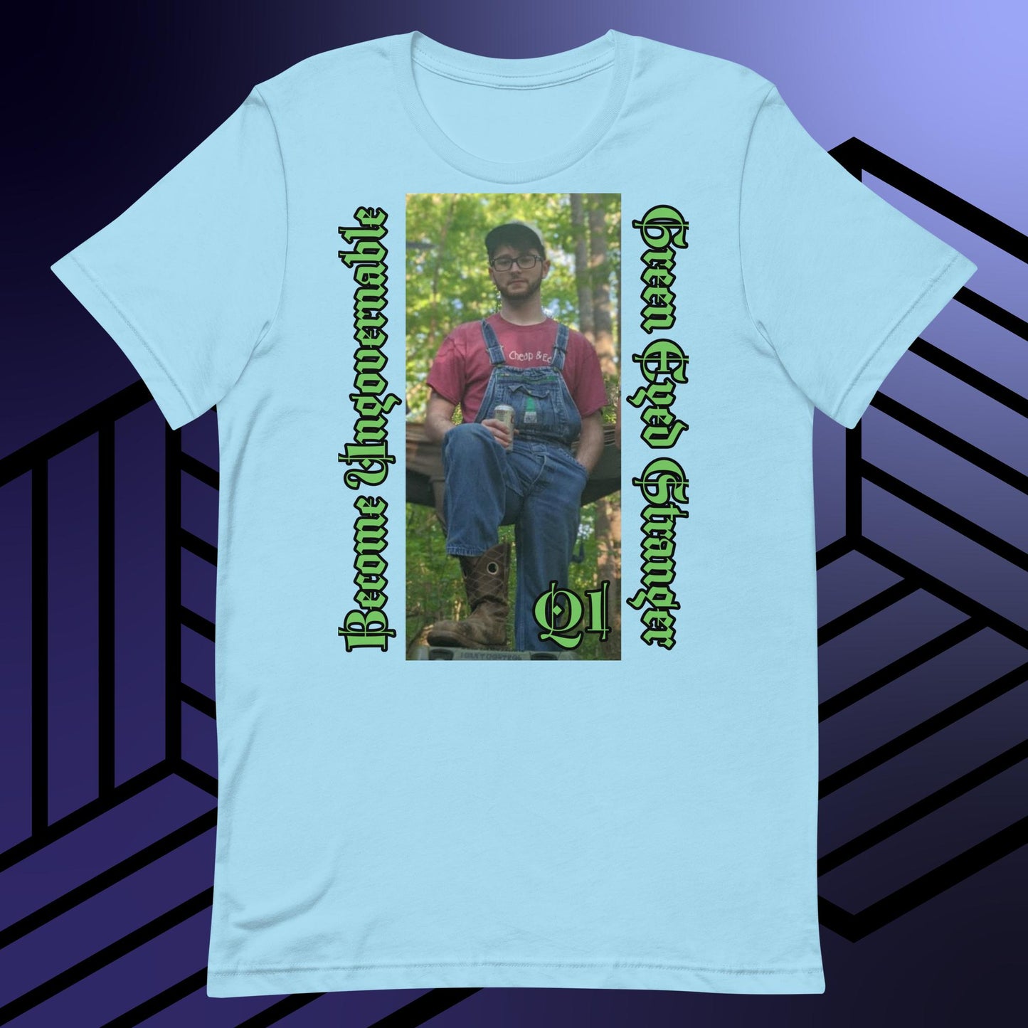 The "Green Eyed Stranger" Collection - Jesse Black Collab Unisex t-shirt