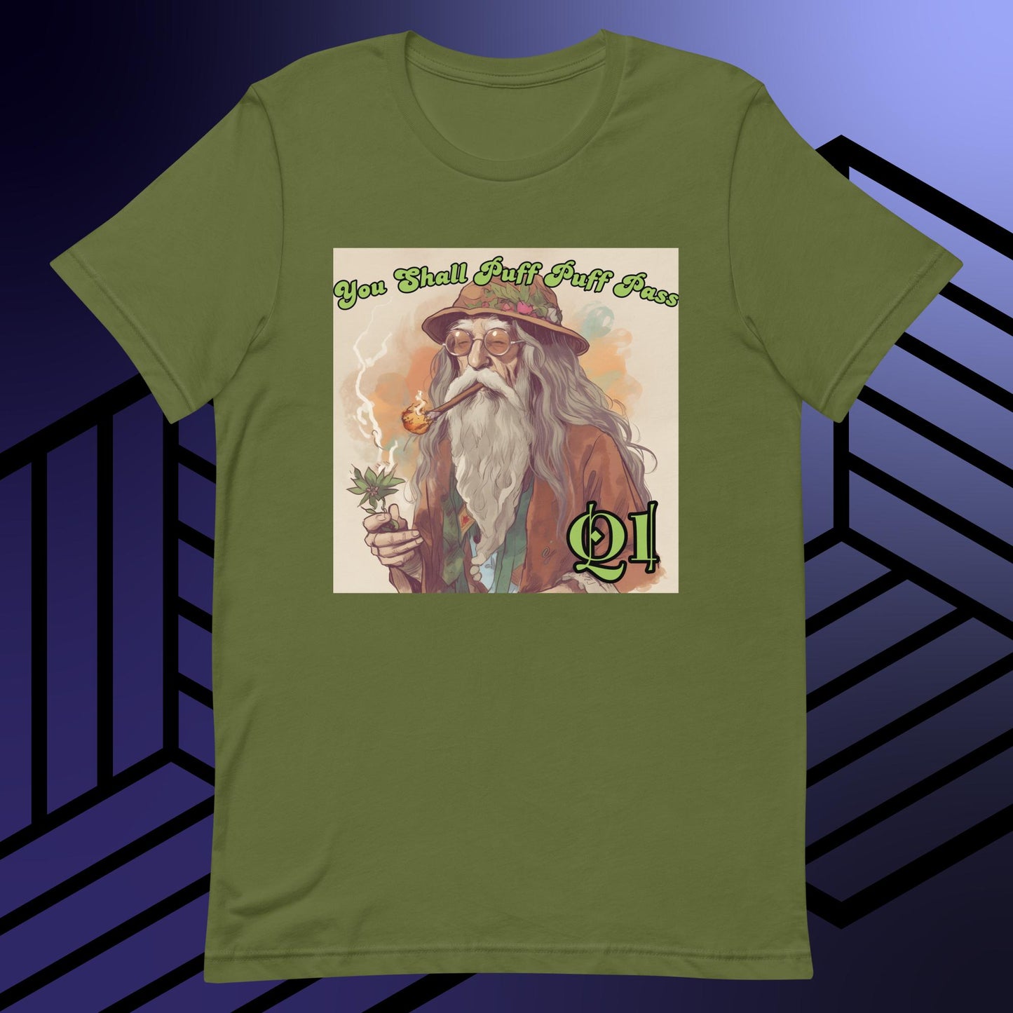 "Canndalf" You Shall Puff Puff Pass Unisex t-shirt