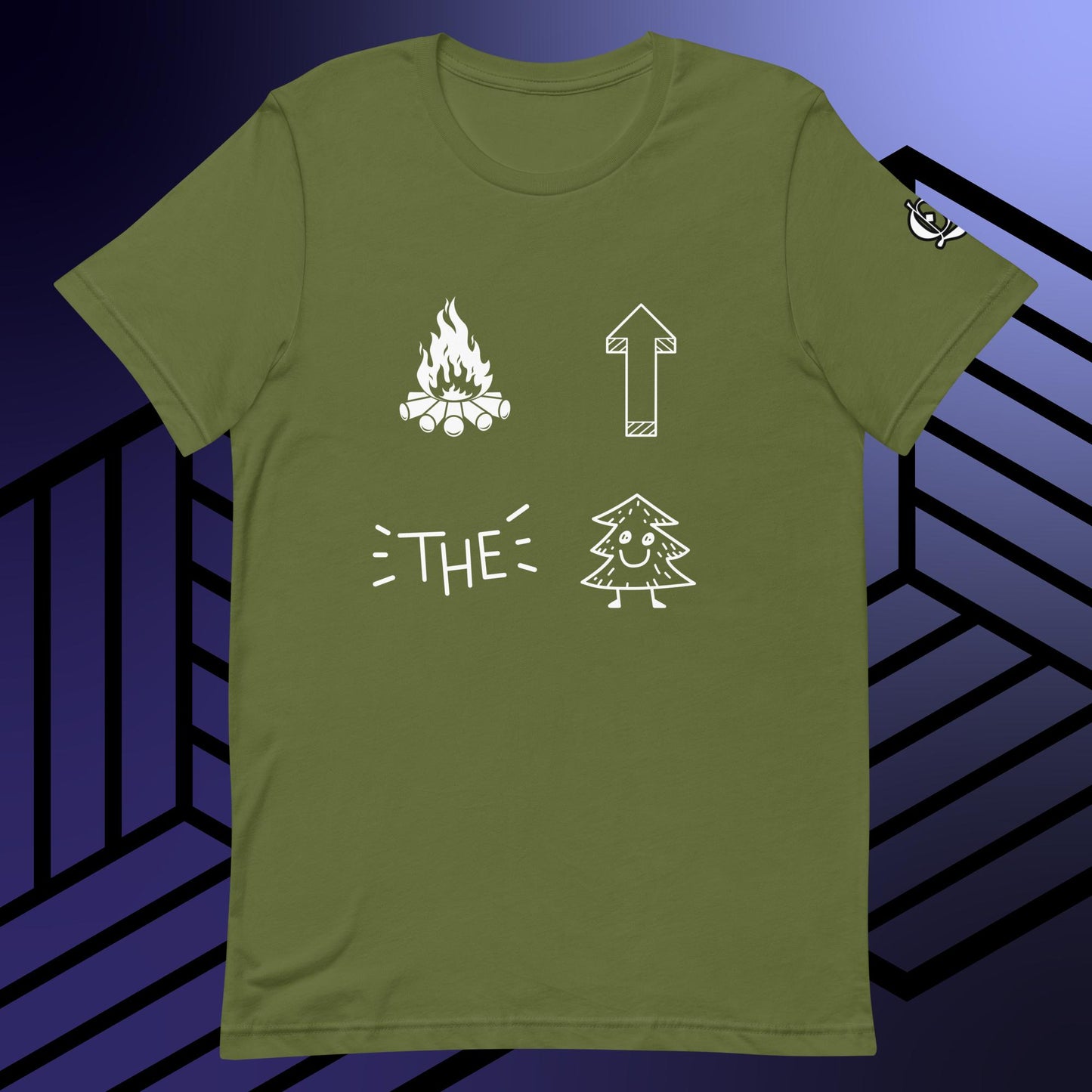 Fire Up The Tree Unisex t-shirt