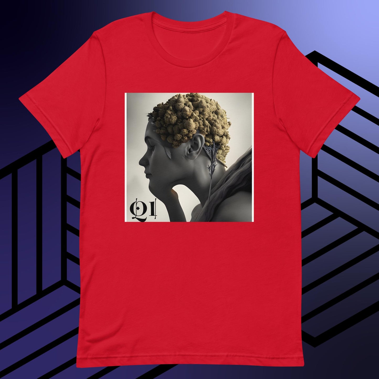 Bud On The Brain Unisex t-shirt
