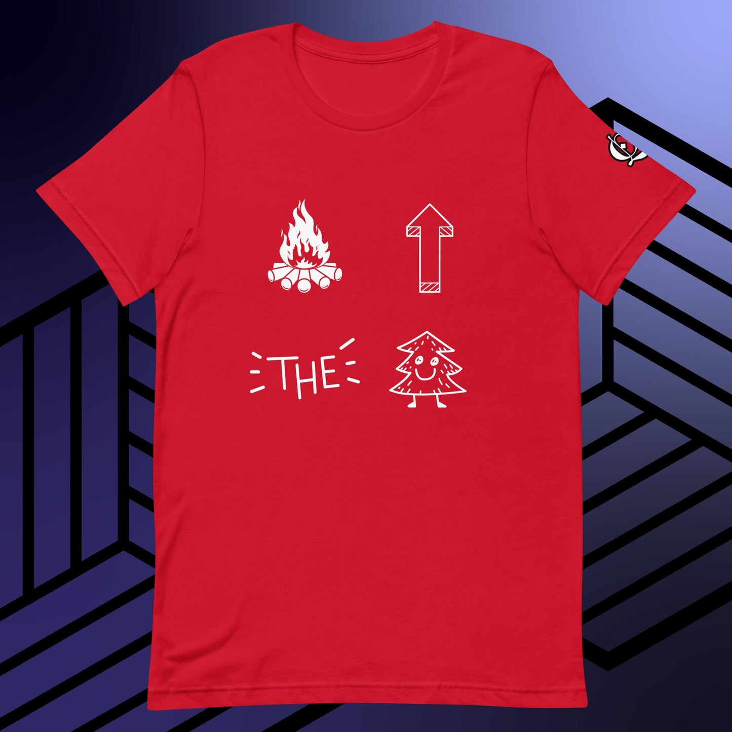 Fire Up The Tree Unisex t-shirt
